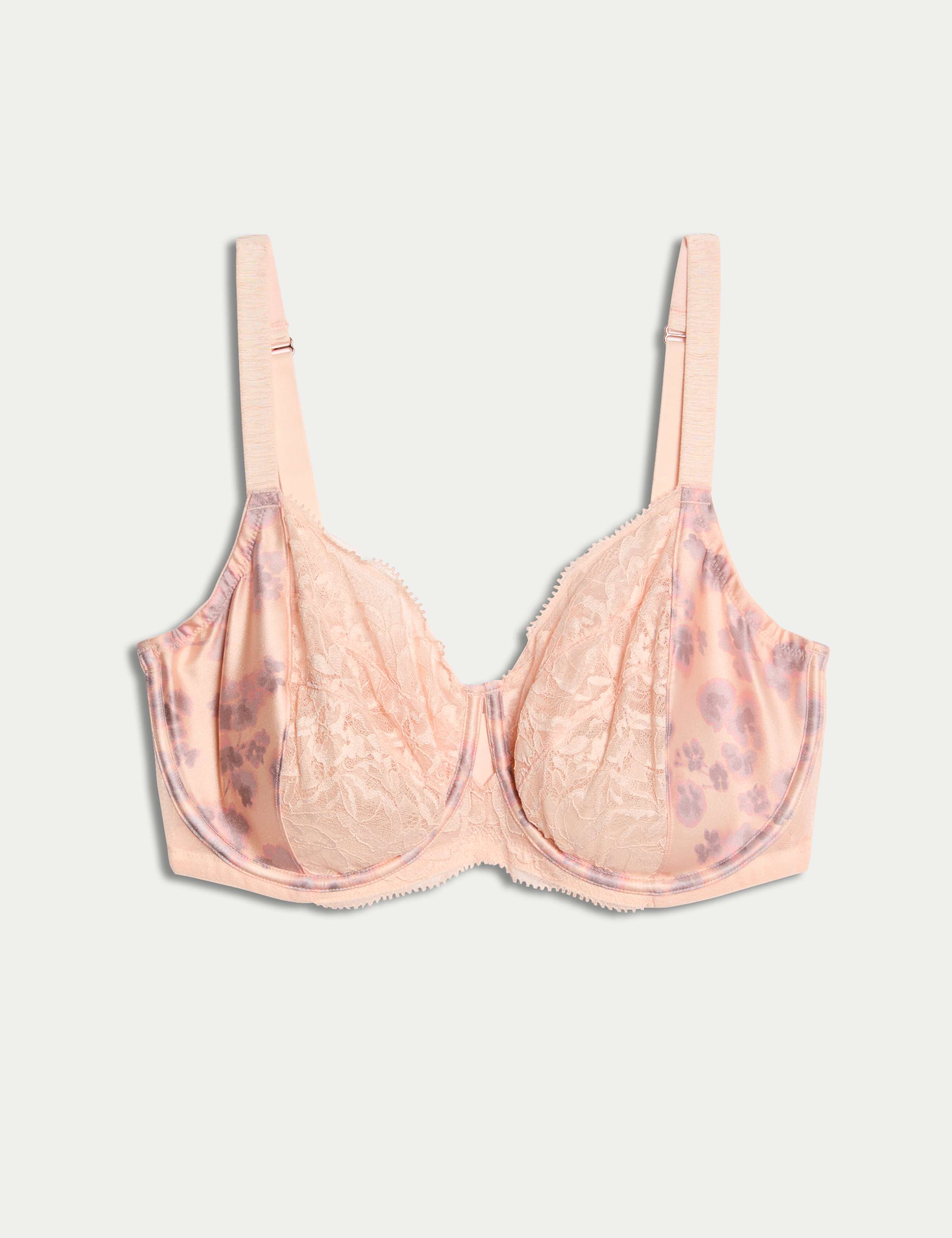 Cherry Blossom Silk Wired Minimiser Bra (C-G) 2 of 7