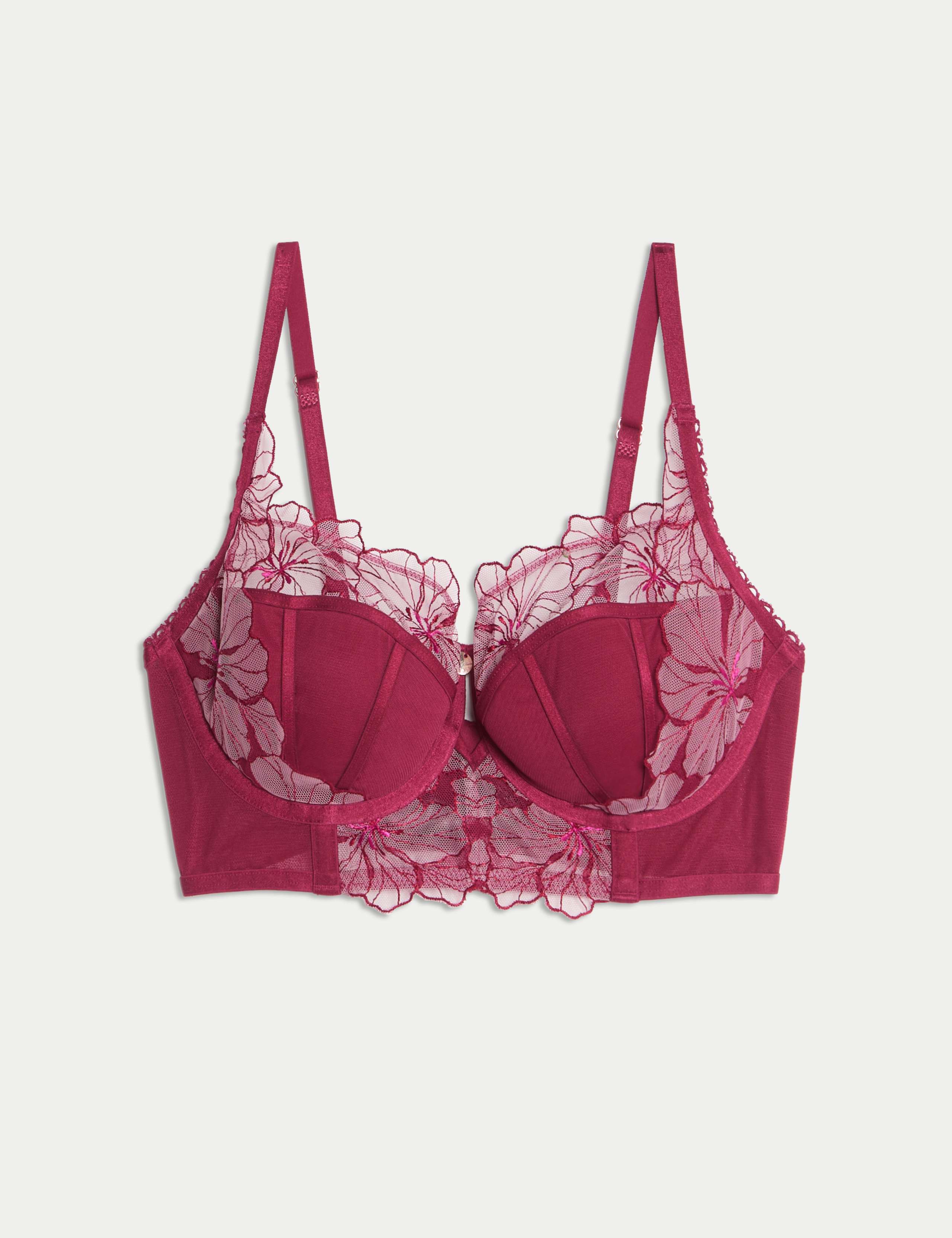 Passion Flower Wired Balcony Bra A-E 2 of 6