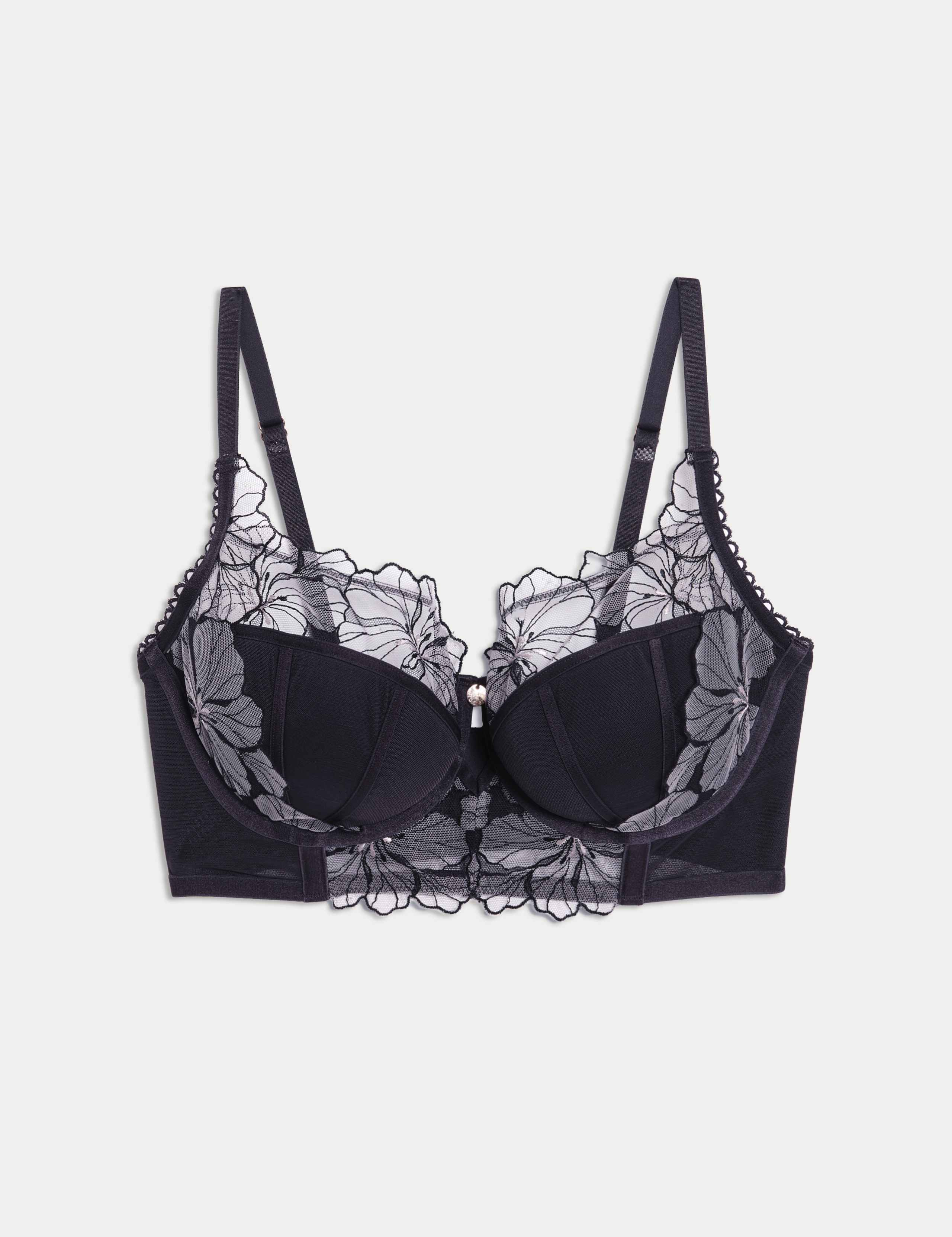 Passion Flower Wired Balcony Bra A-E 2 of 7