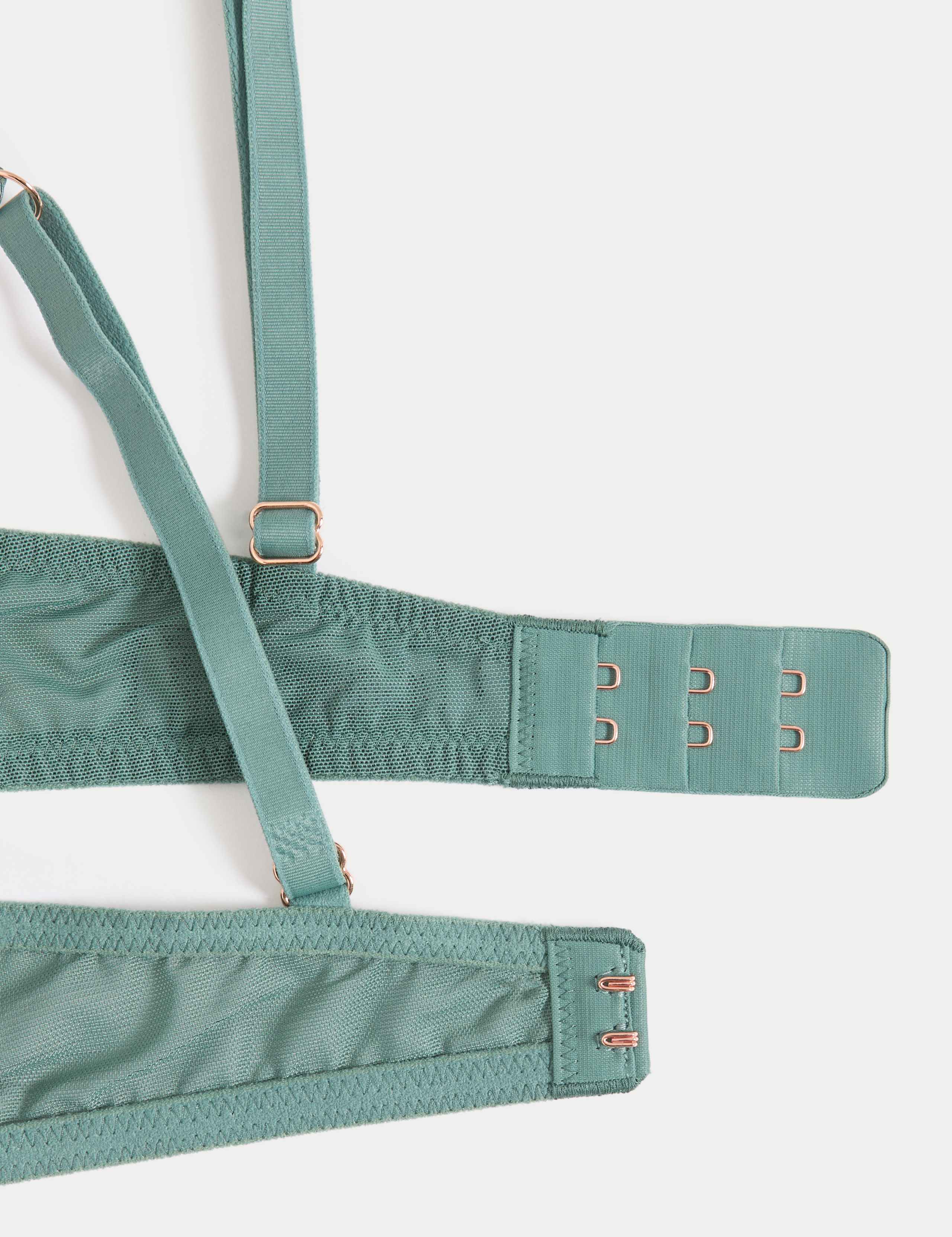 Kalina Silk & Lace Wired Balcony Bra A-E 6 of 6