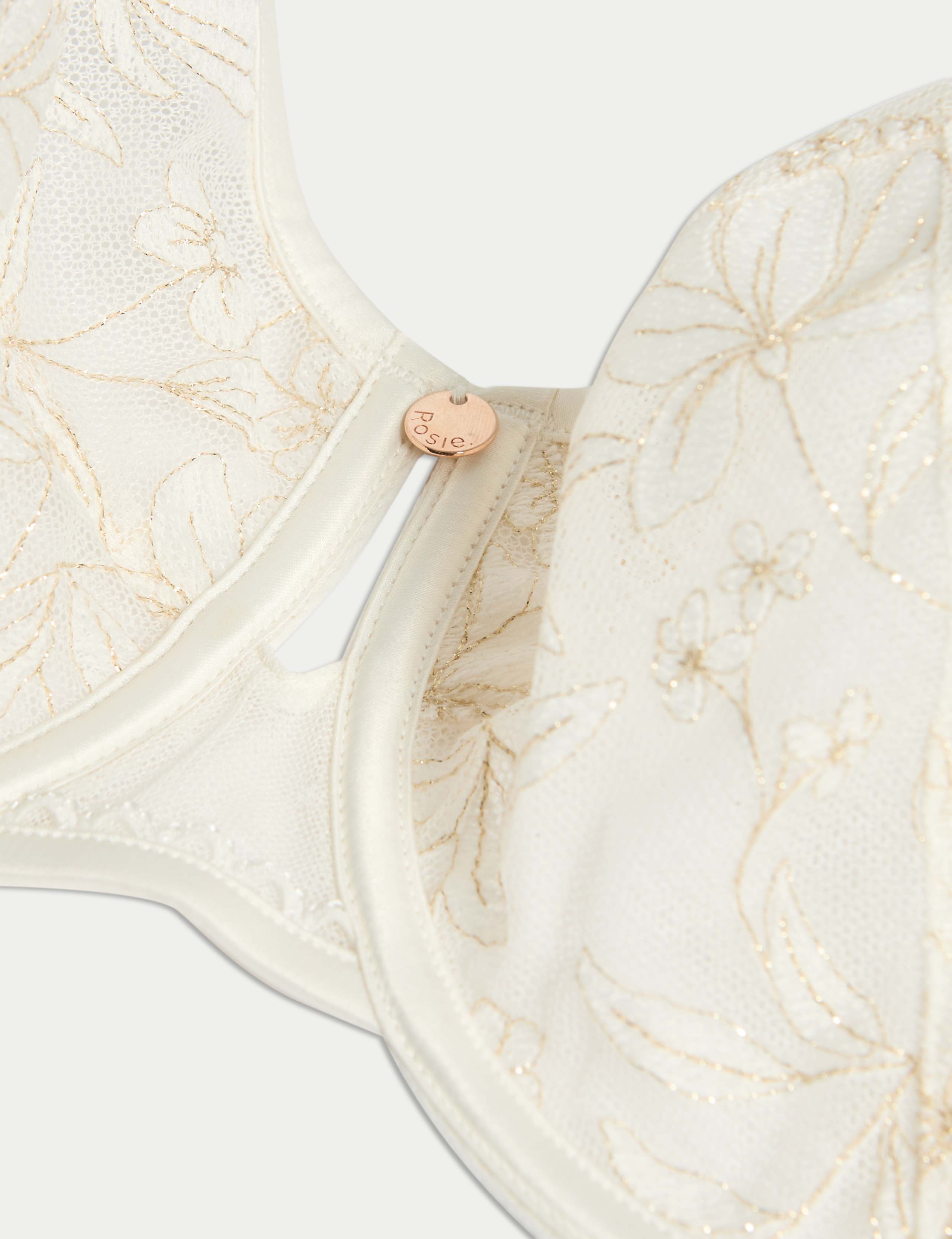 Trousseau Embroidery Wired Balcony Bra F+ 6 of 7