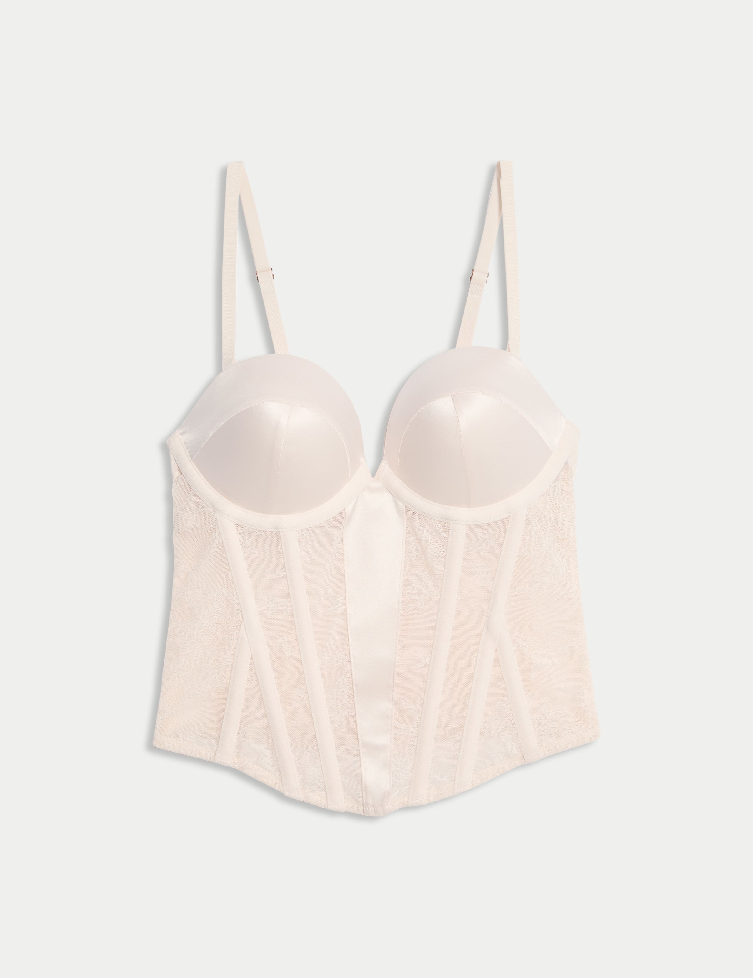 ContourWear Lace Wired Push Up Corset A-DD 2 of 9