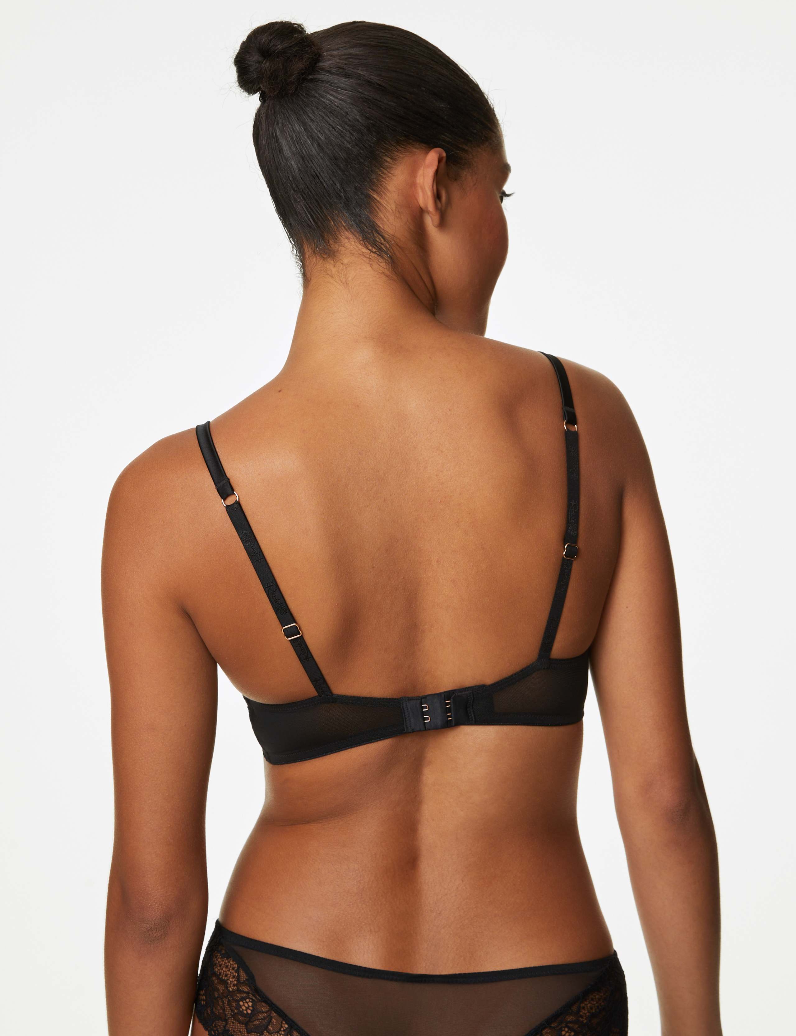 Silk & Lace Non Wired Bra A-E 4 of 7