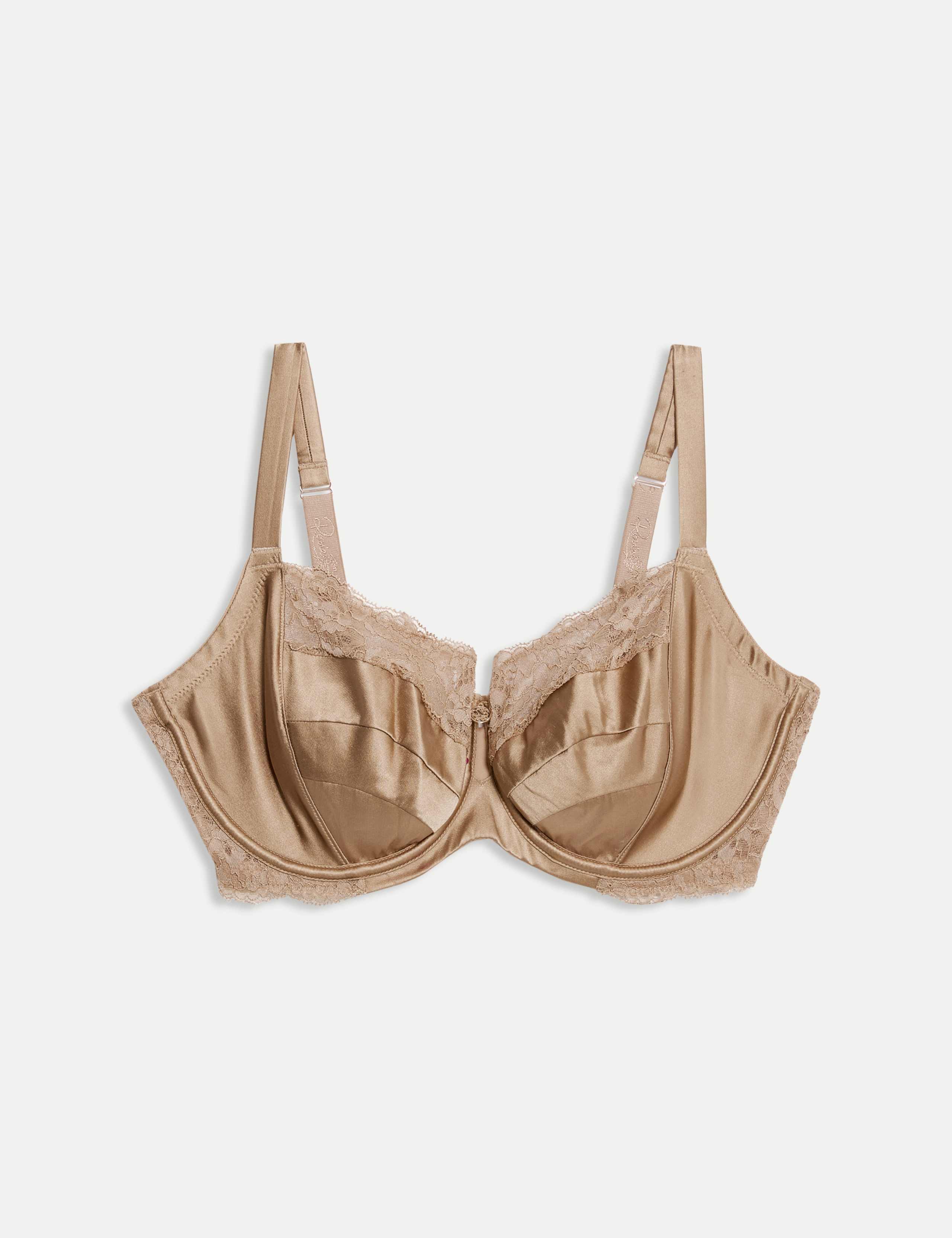 Silk & Lace Wired Balcony Bra F-H 2 of 8