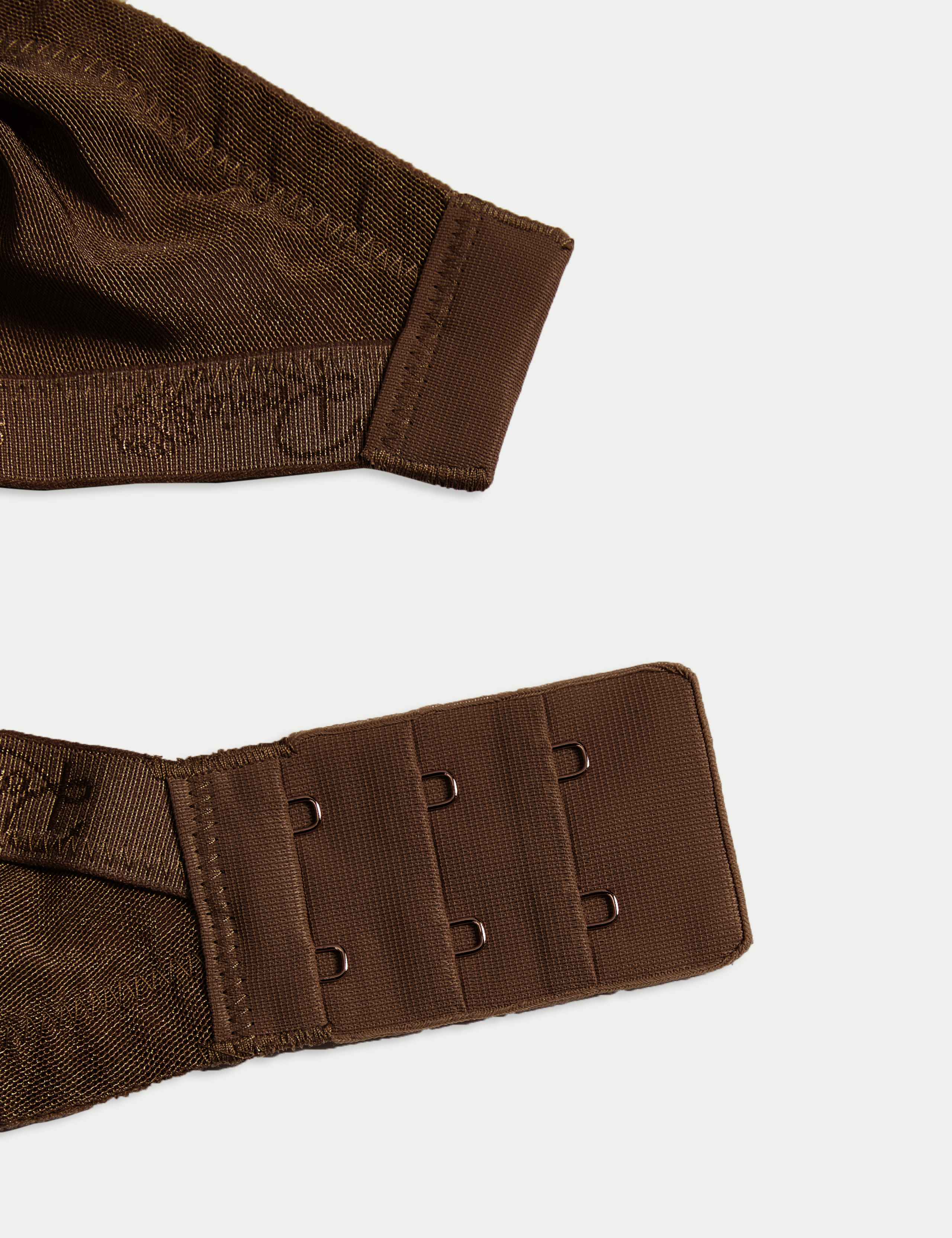 Silk & Lace Wired Balcony Bra F-H 8 of 8