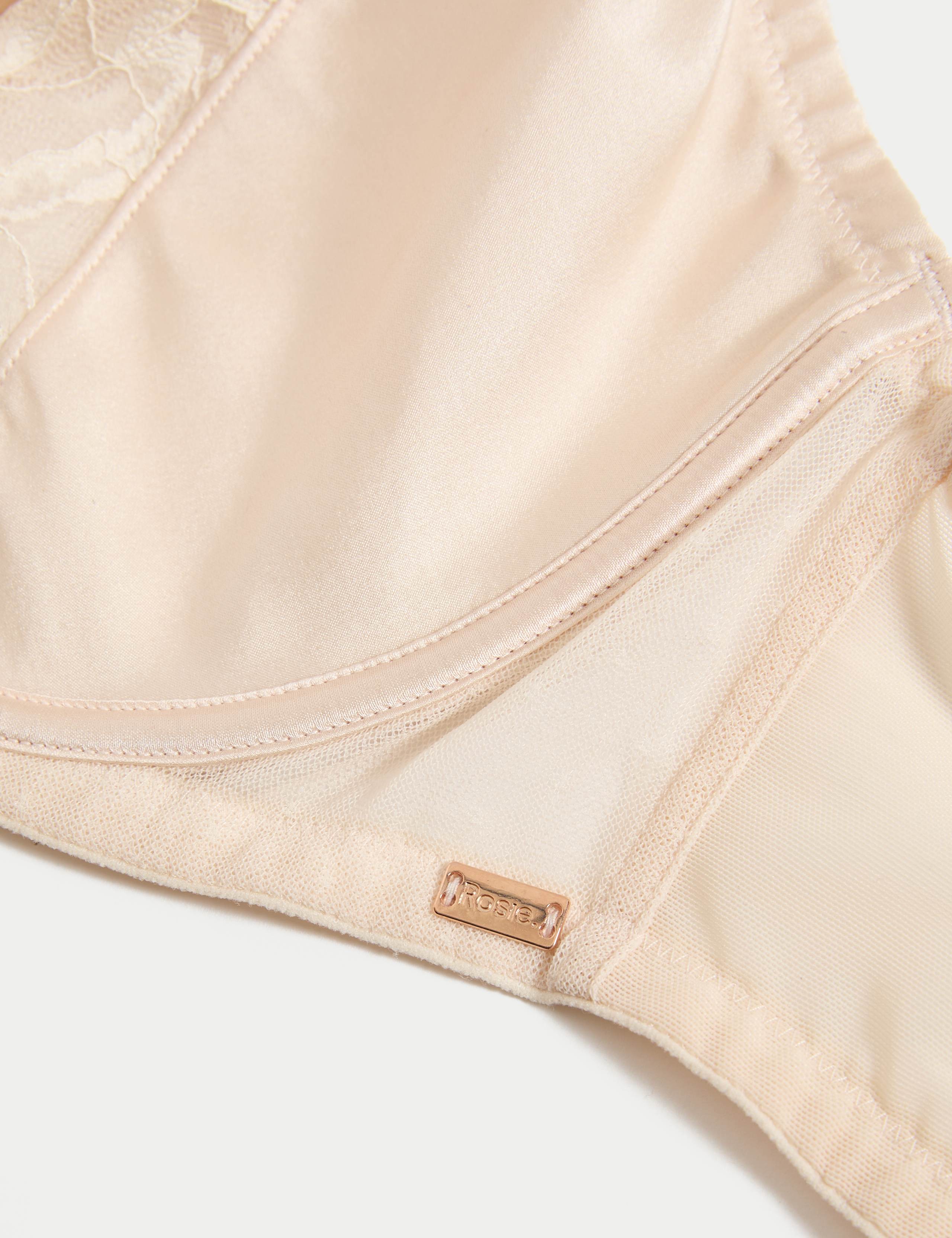 Silk & Lace Wired Minimiser Bra 6 of 7