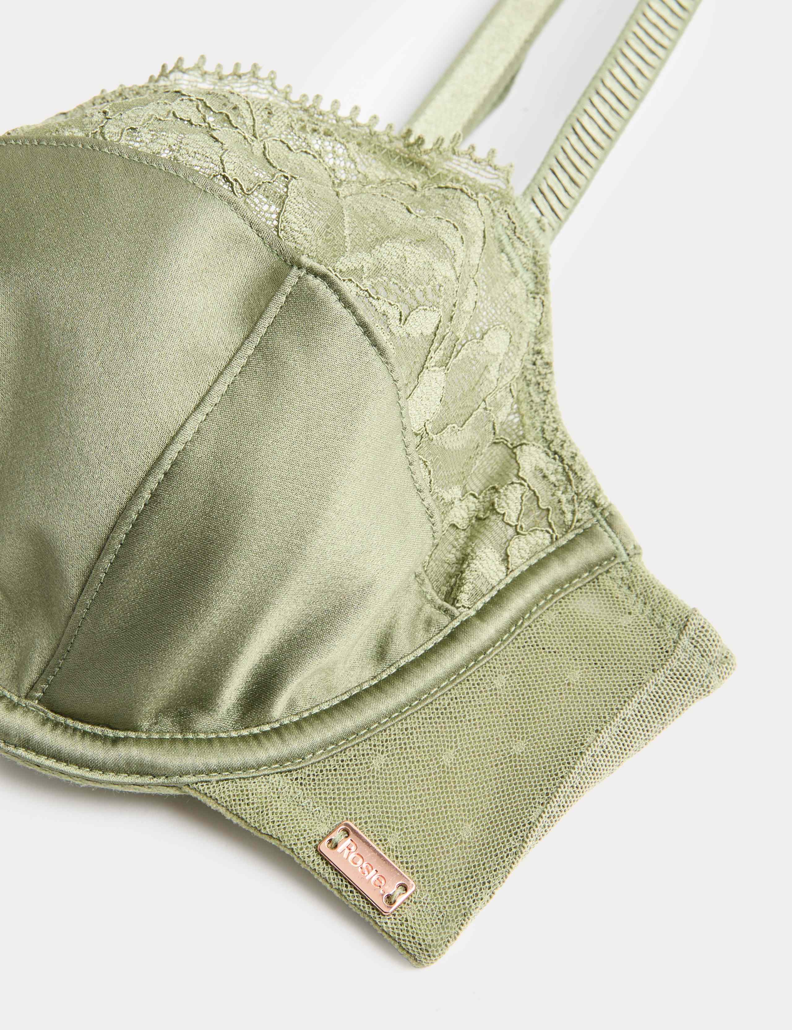 Silk Wired Balcony Bra (A-E) 6 of 7