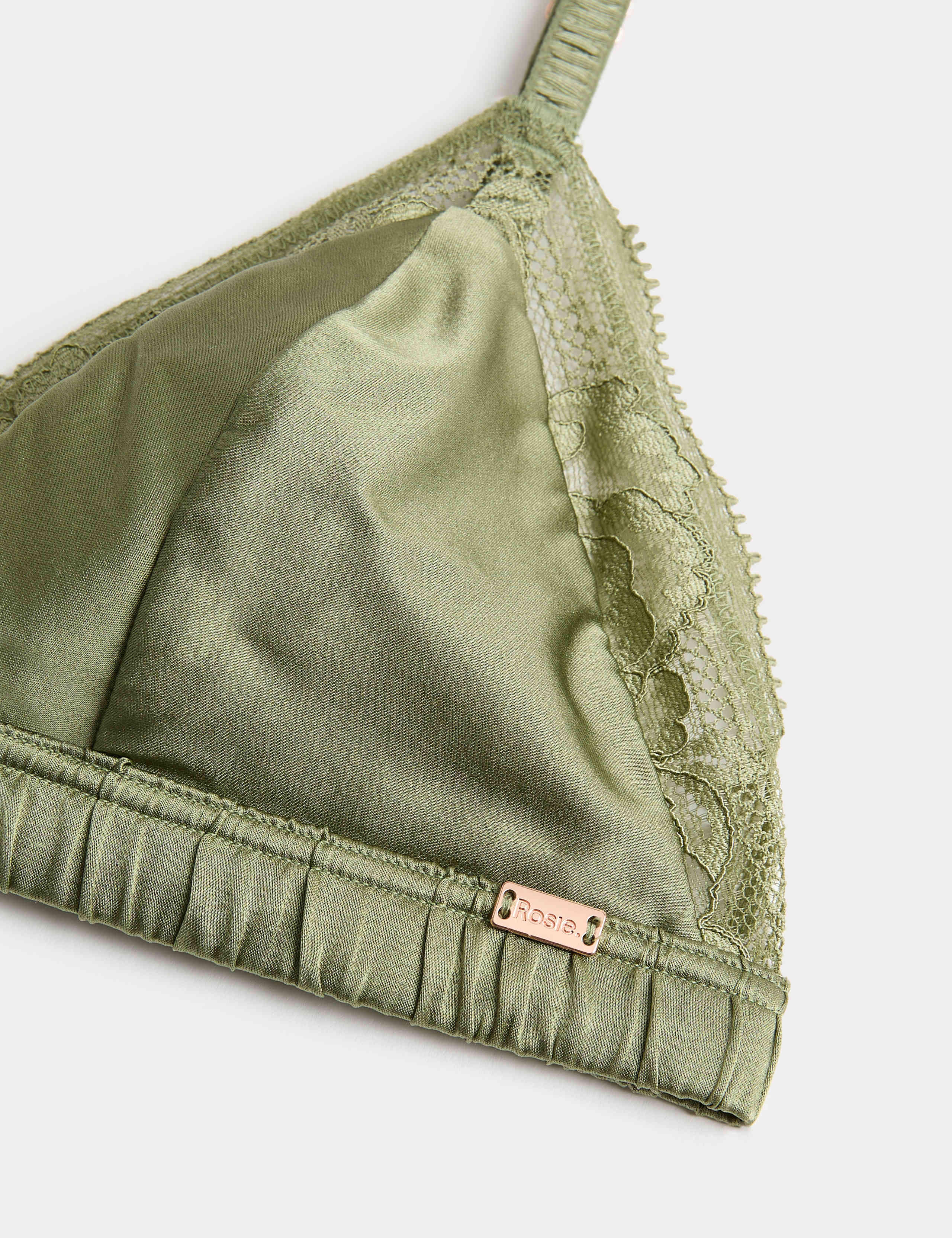 Silk Non Wired Bralette (A-E) 2 of 3