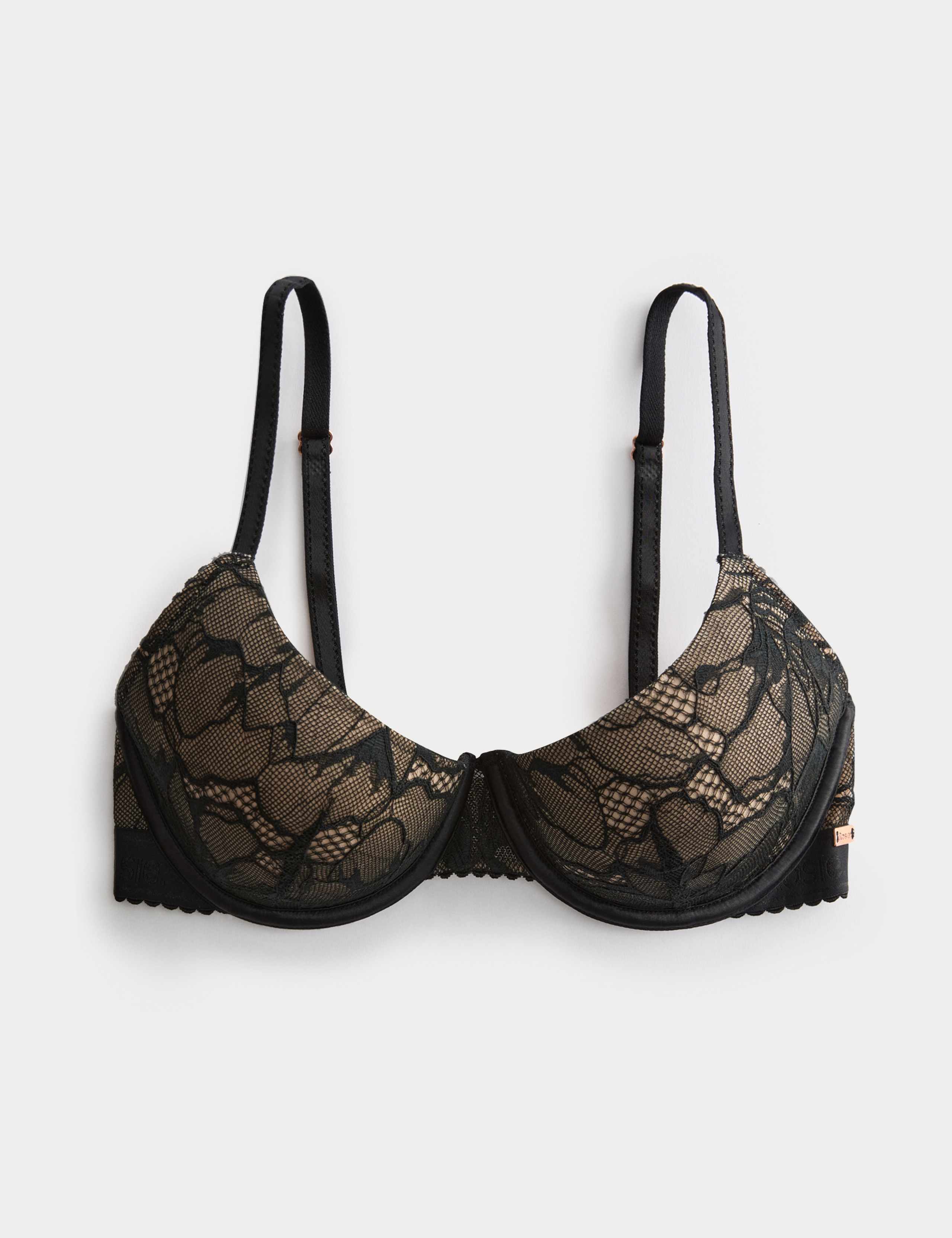 LaceWear Wired Scoop Demi Cup Bra (A-E) 2 of 6