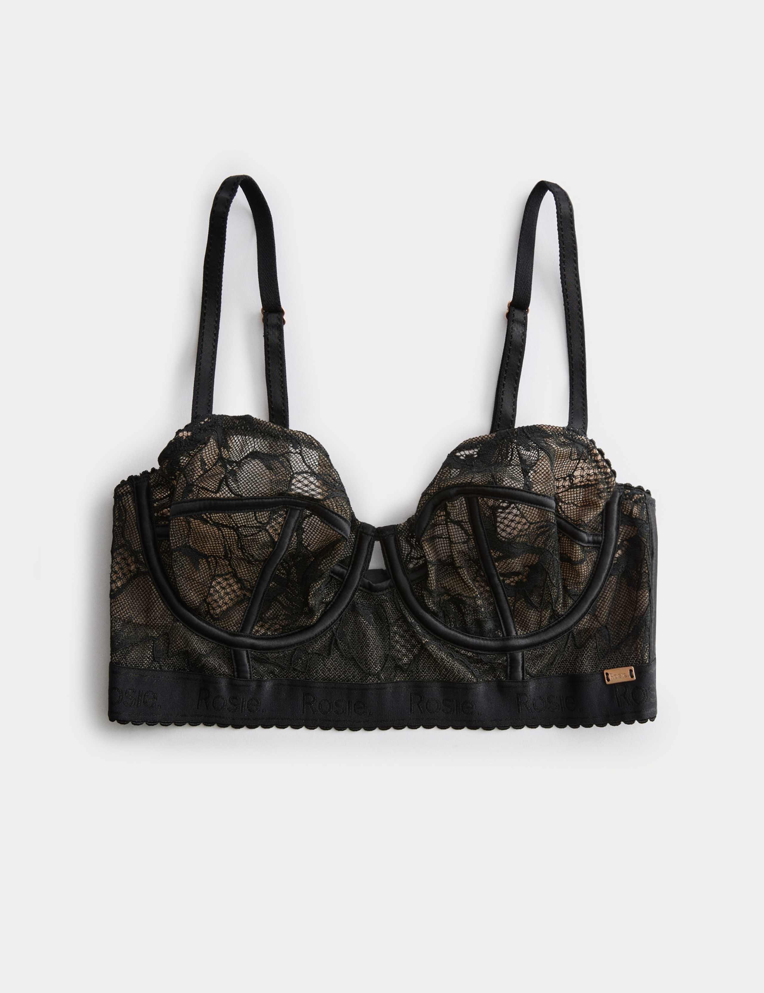 LaceWear Wired Longline Balcony Bra A-E 2 of 9