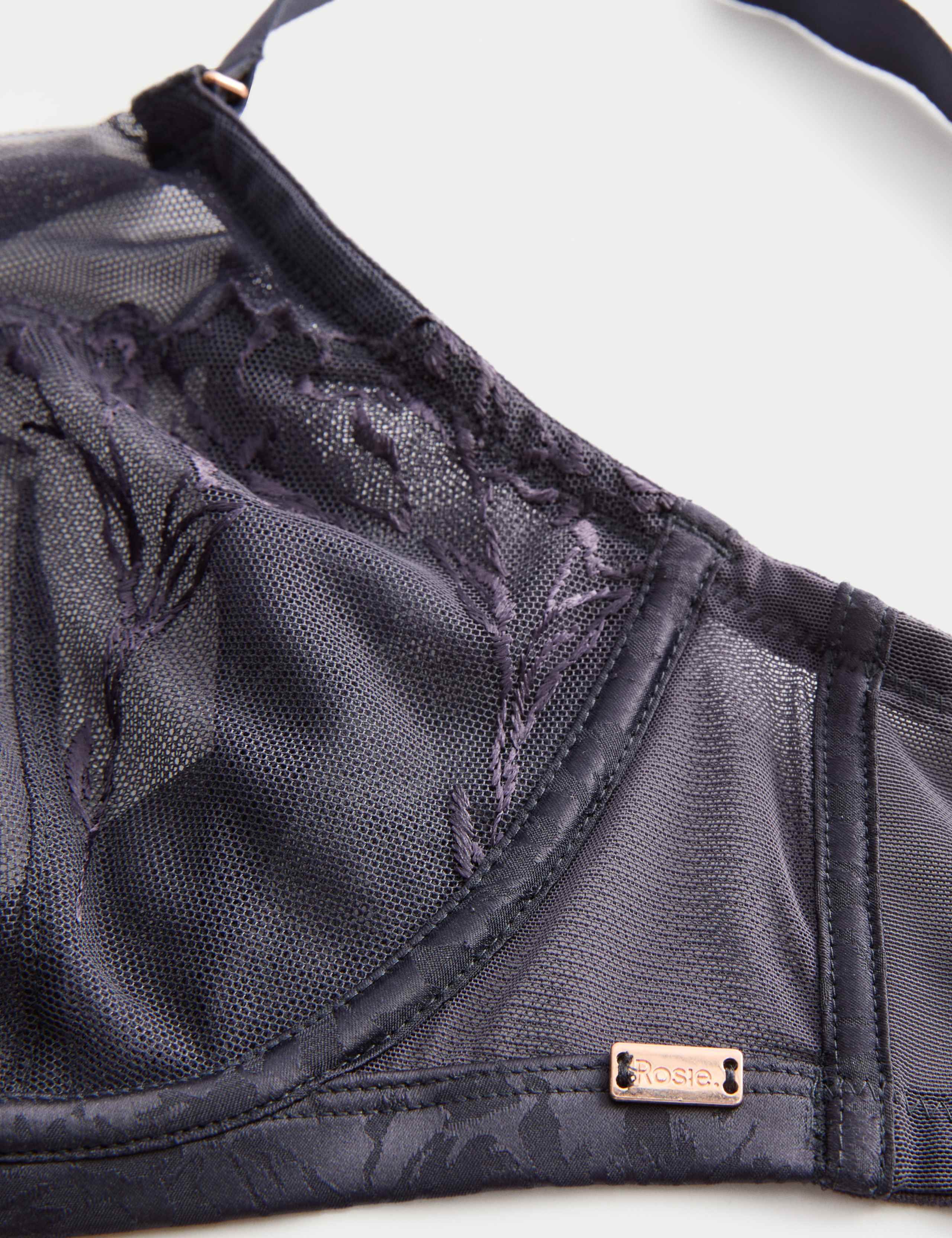 Lisianthus Embroidery Wired Balcony Bra (F-H) 6 of 7