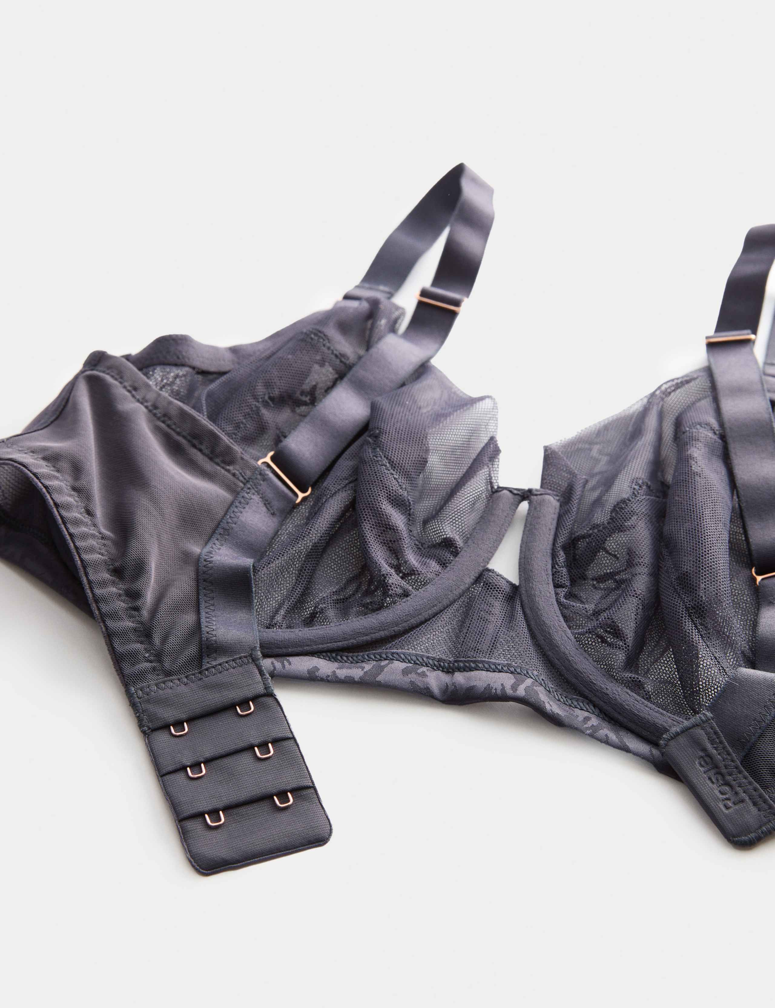 Lisianthus Embroidery Wired Balcony Bra (F-H) 7 of 7