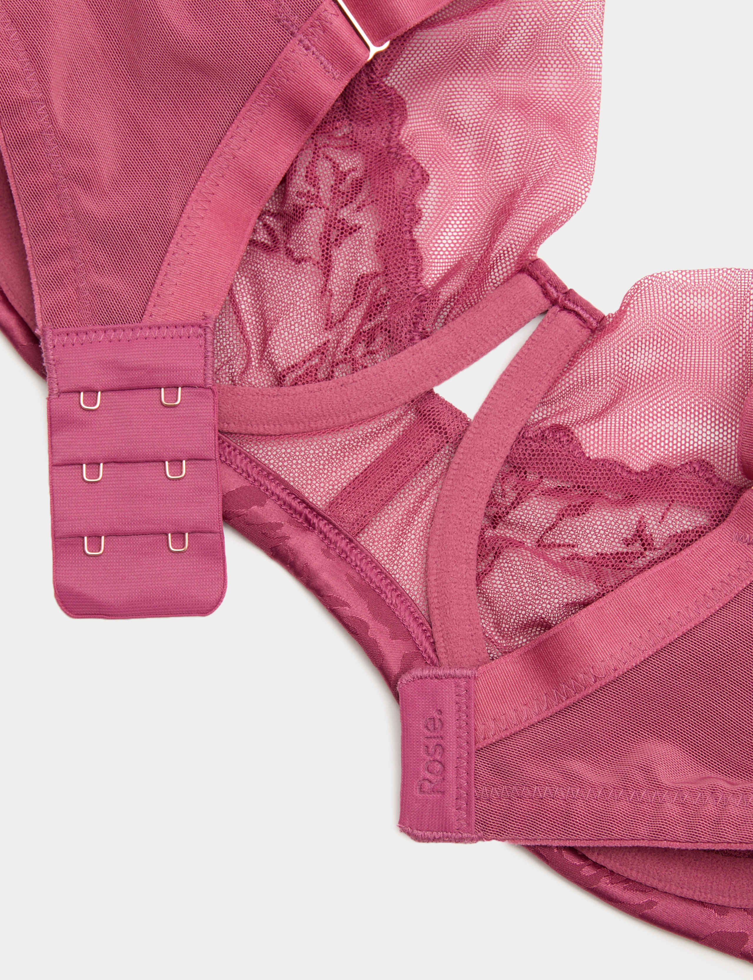 Lisianthus Embroidery Wired Balcony Bra (F-H) 3 of 3