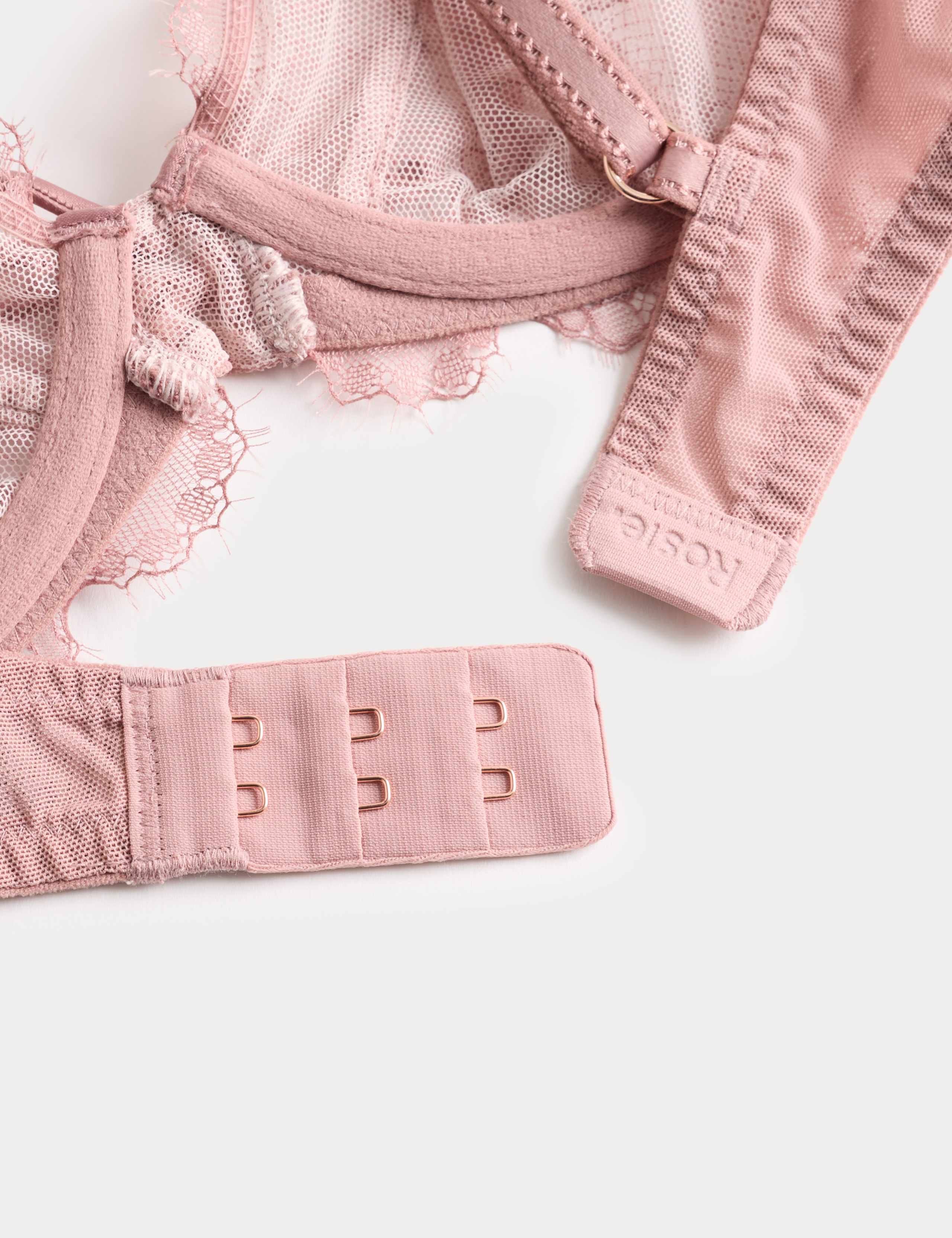 Forget Me Not Lace Wired Plunge Bra (A-E) 8 of 8