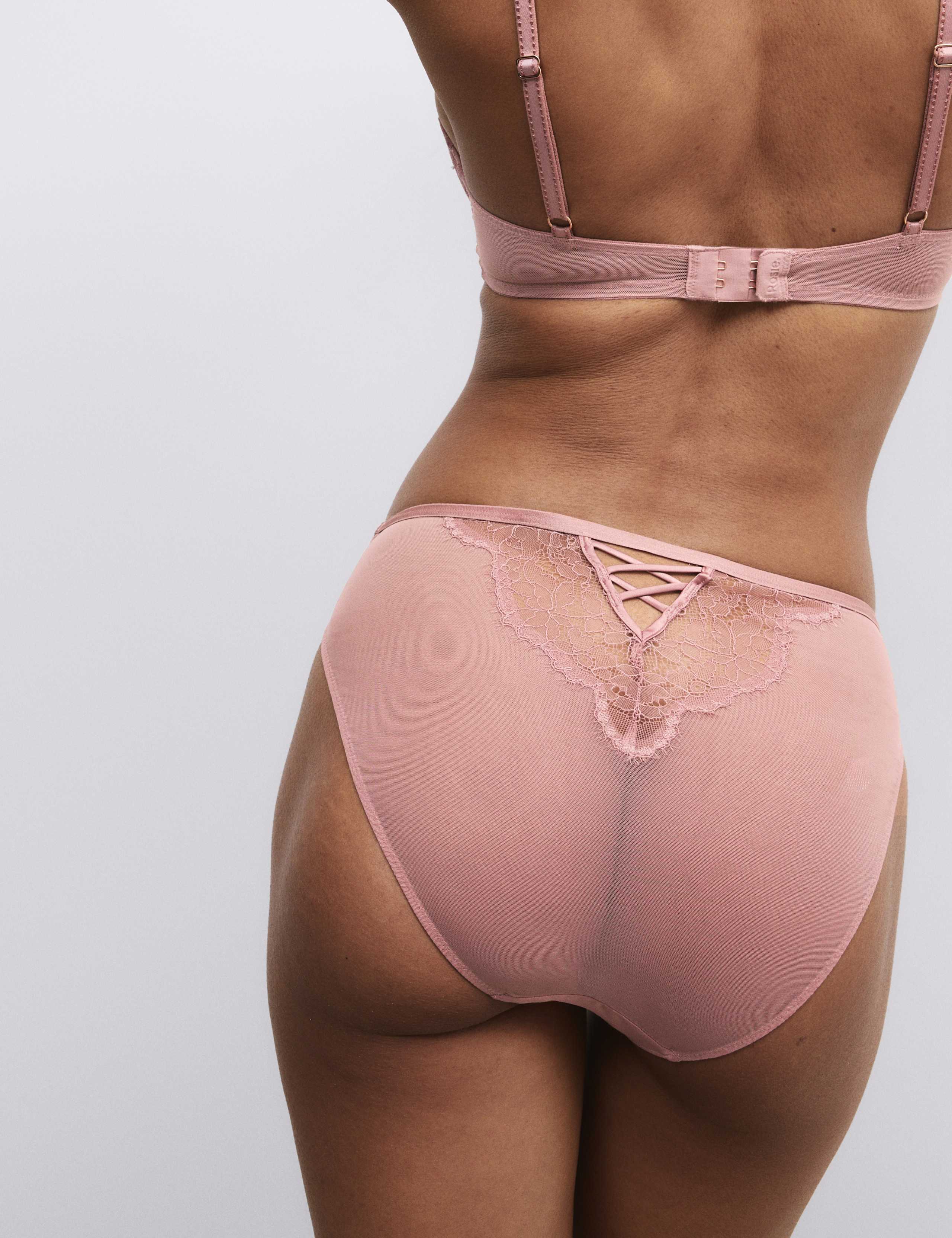 Forget Me Not Lace High Leg Knickers 5 of 6