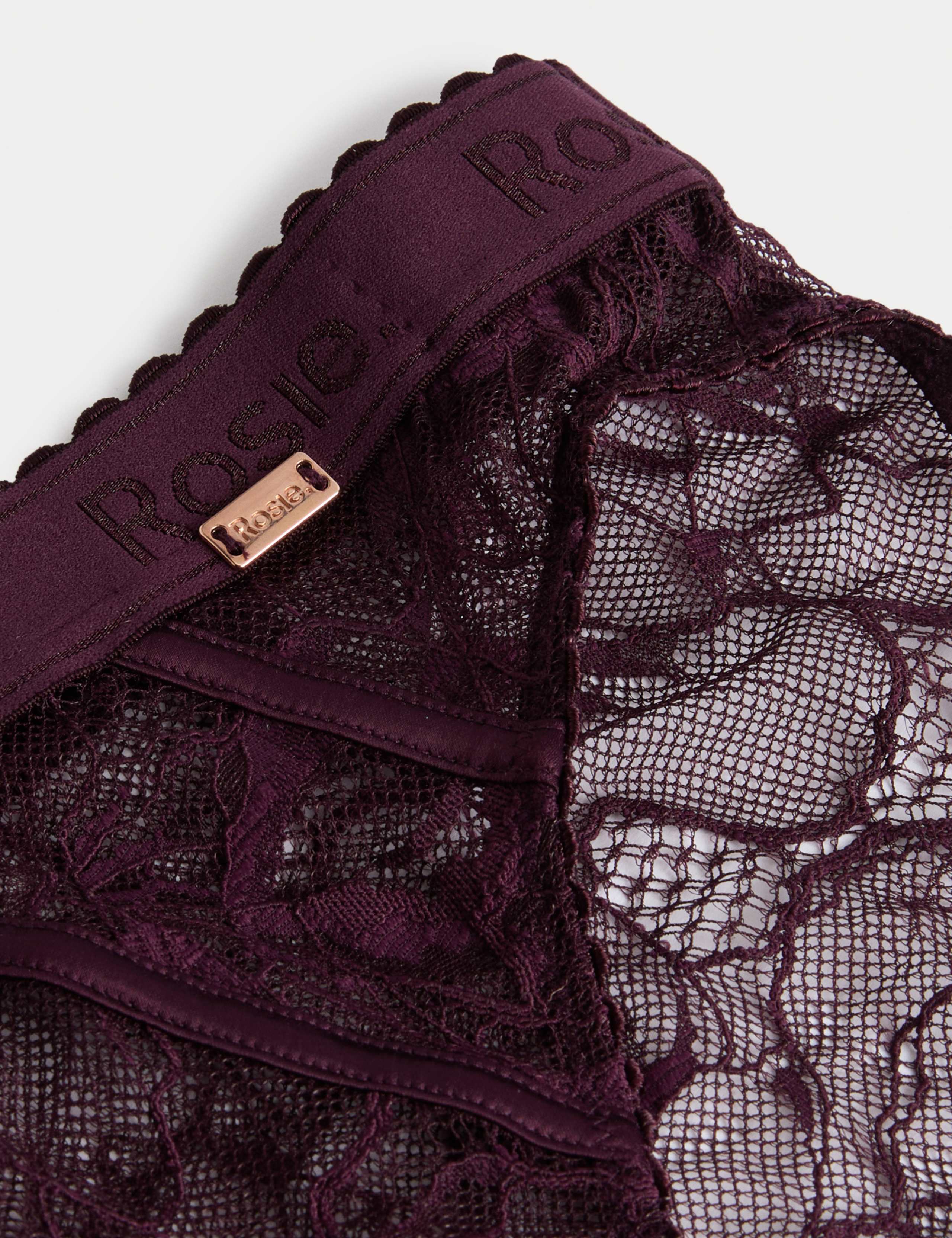 LaceWear High Waisted High Leg Knickers 2 of 2