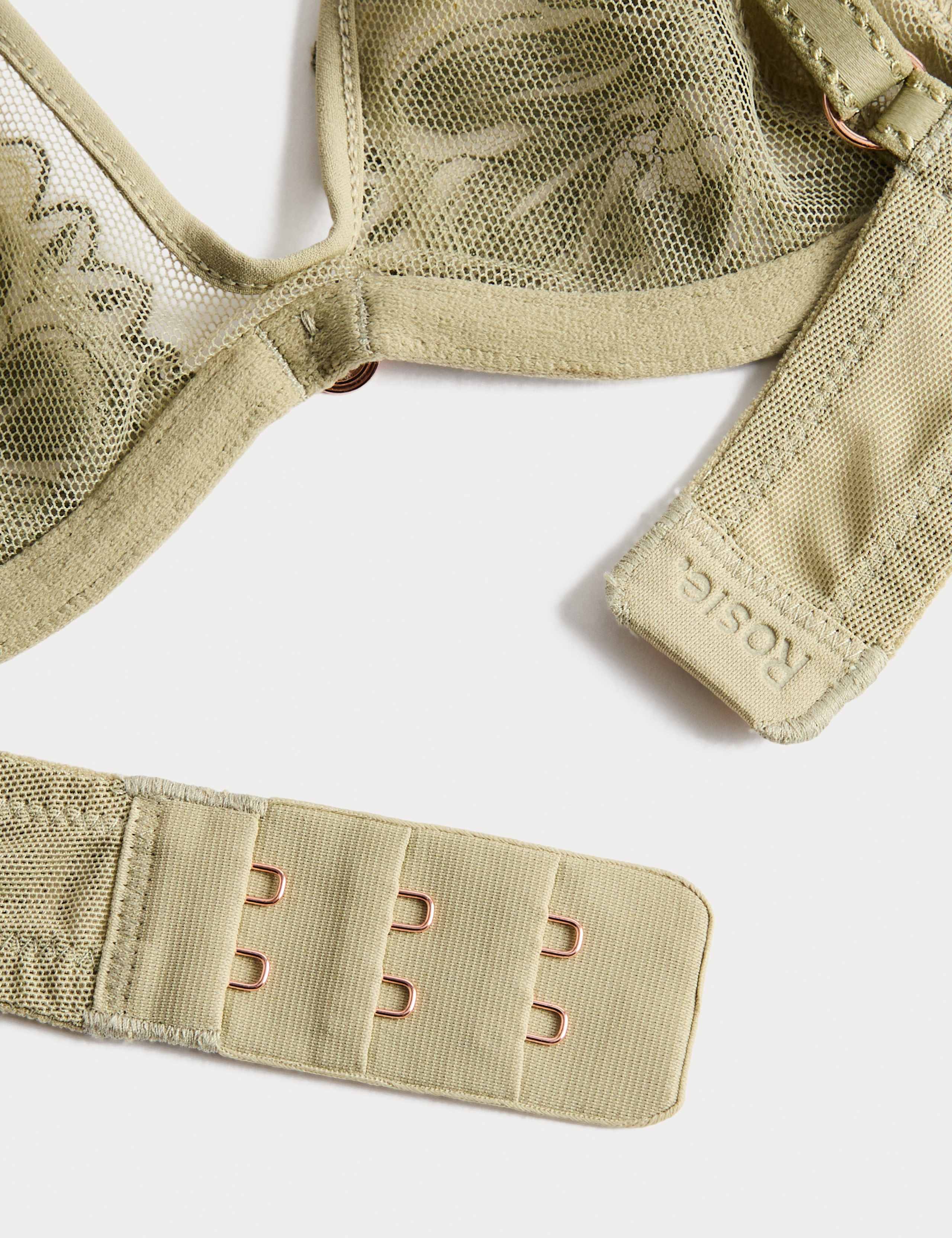 Ianthe Embroidery Wired Plunge Bra (A-E) 3 of 3