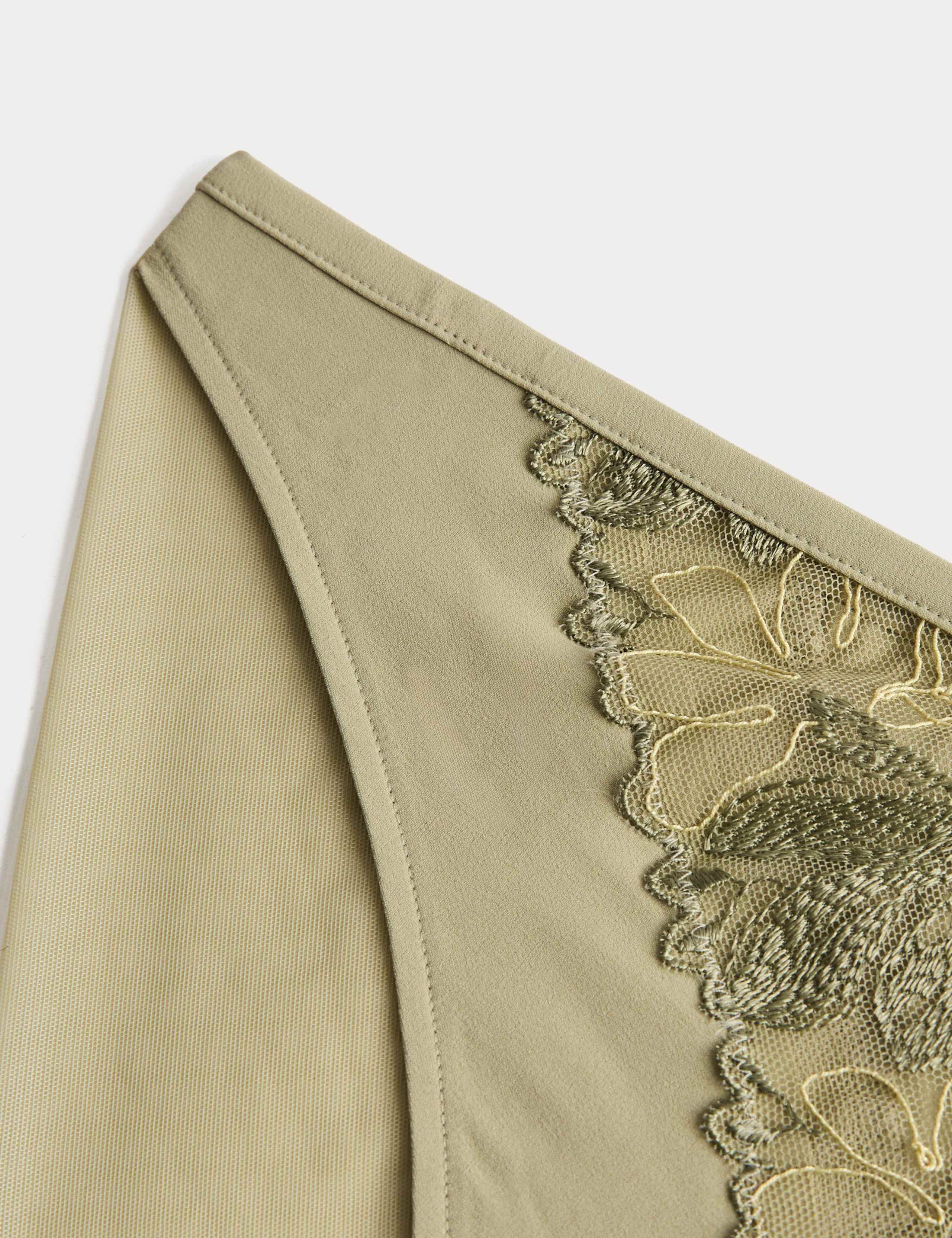 Ianthe Embroidery High Leg Knickers 2 of 2