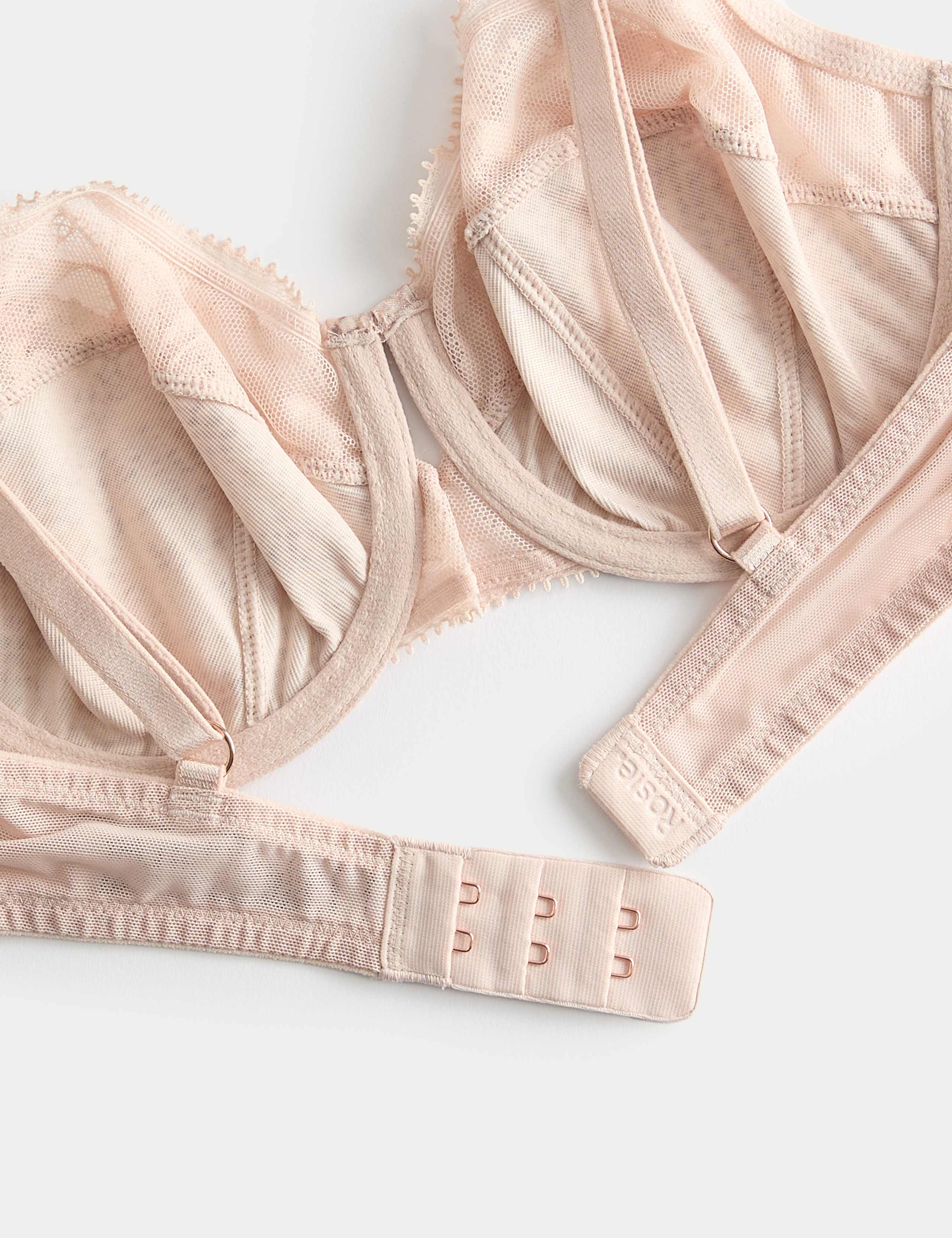 Rosalie Silk & Lace Wired Balcony Bra (A-E) 7 of 7