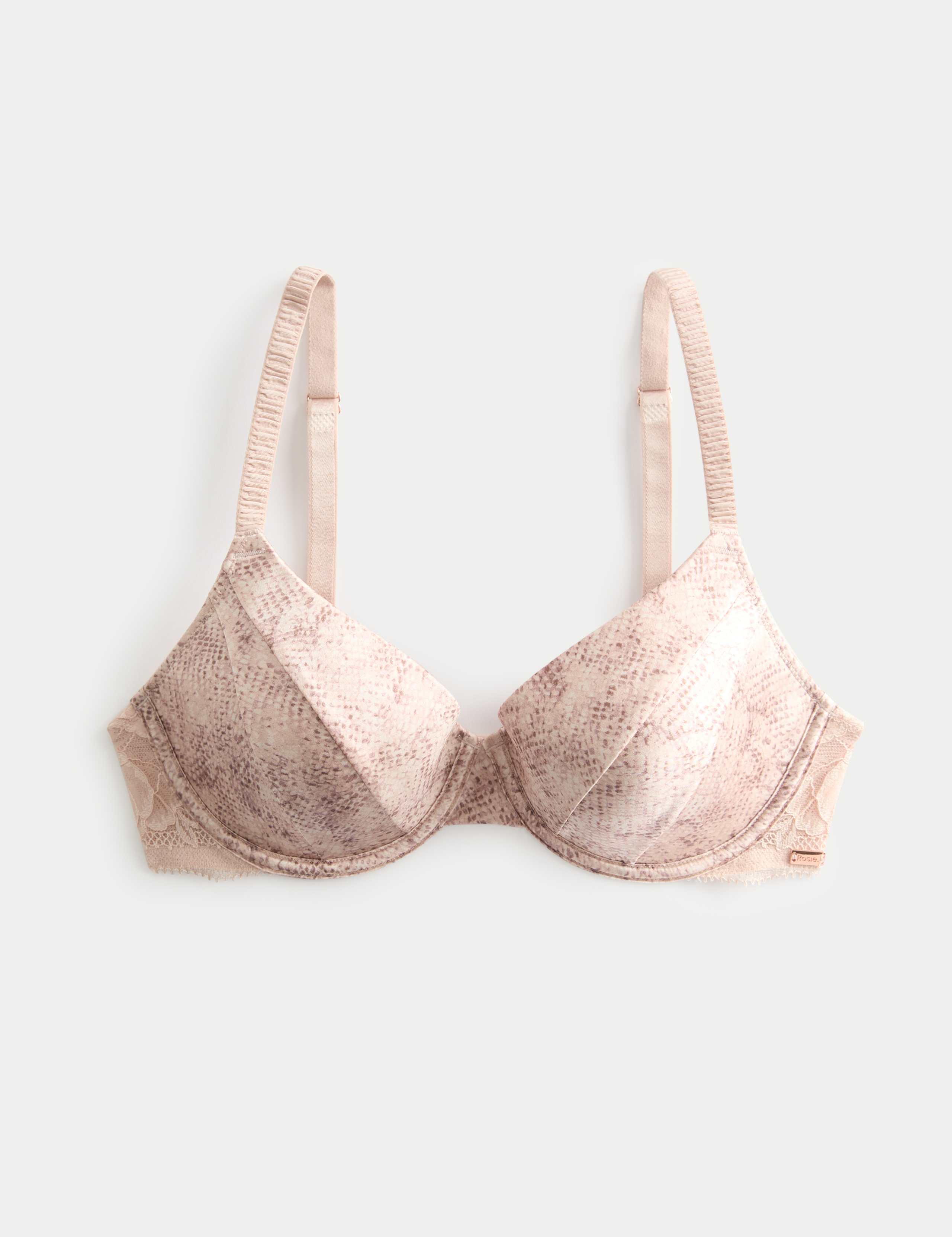Rosalie Silk & Lace Wired Full Cup Bra (A-E) 2 of 6