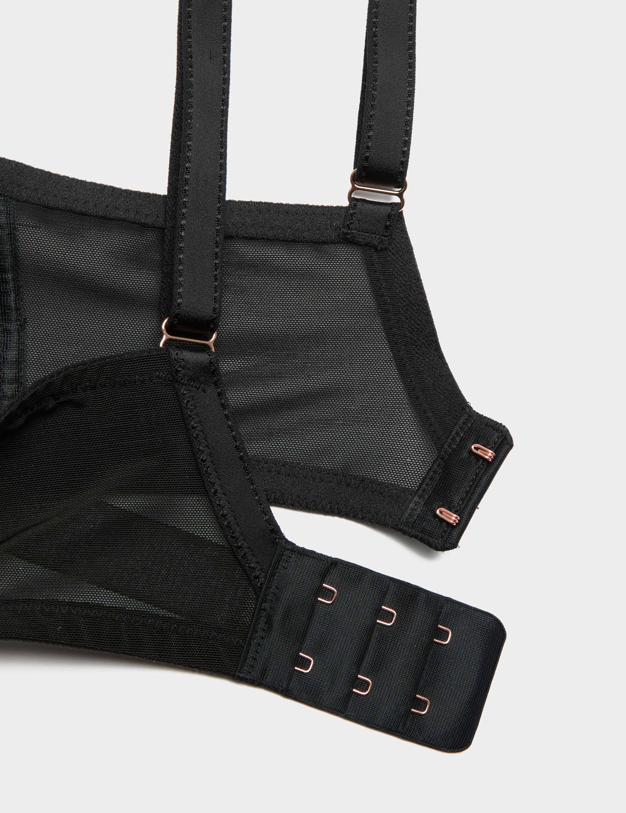 Liana Silk & Lace Wired Balcony Bra (F+) 6 of 6