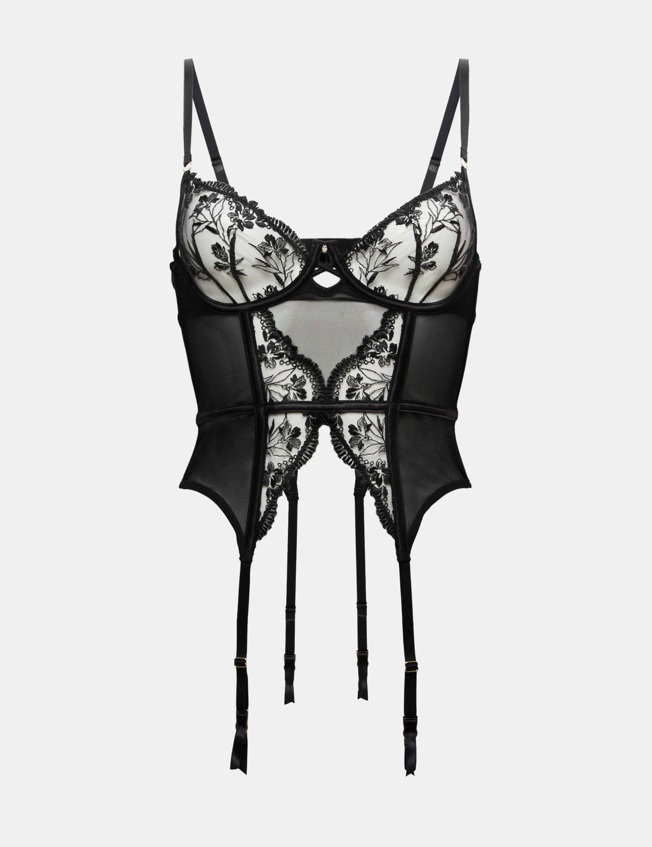 Alessia Embroidery Wired Basque (A-E) 2 of 5