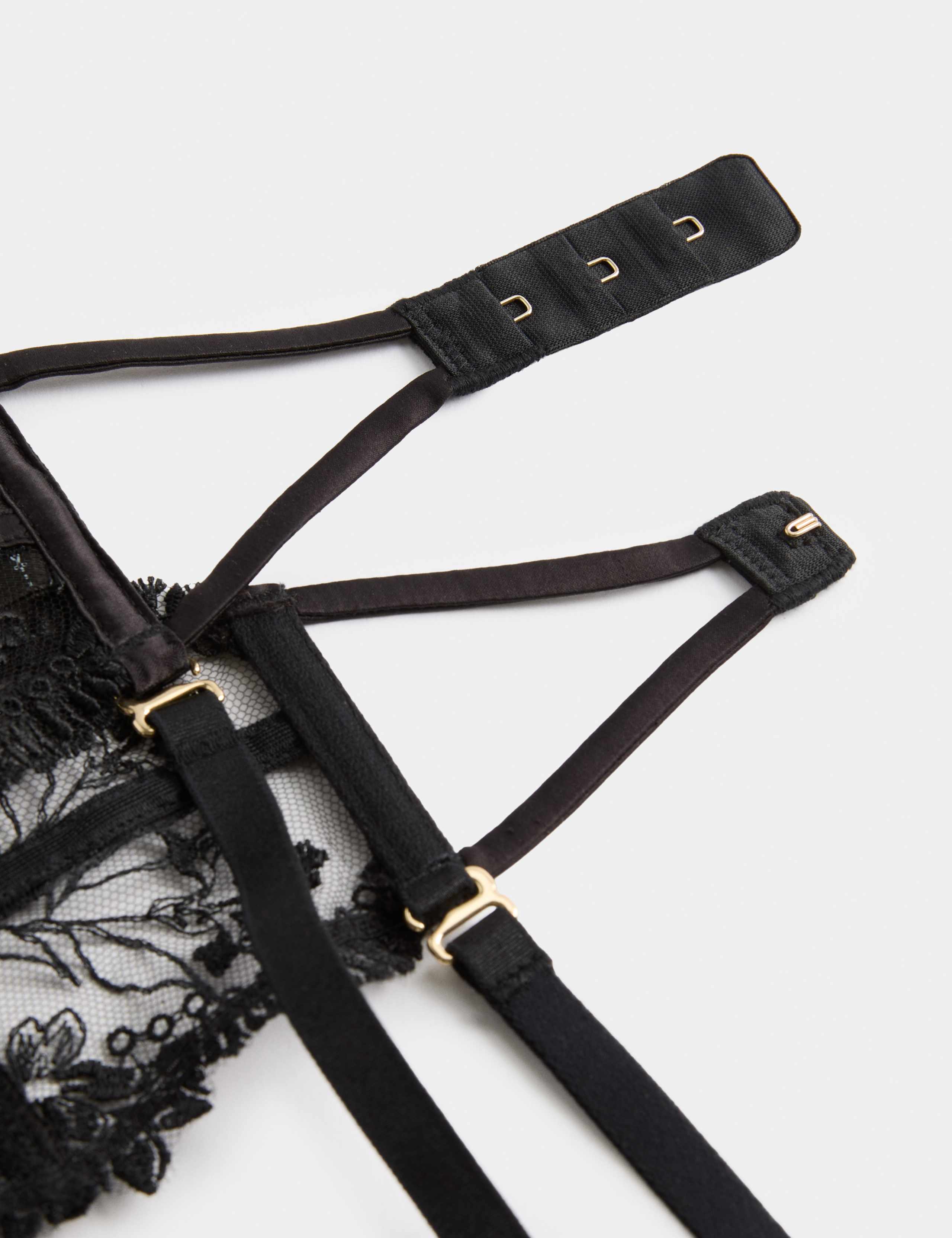 Alessia Embroidery Waspie Suspender 7 of 8