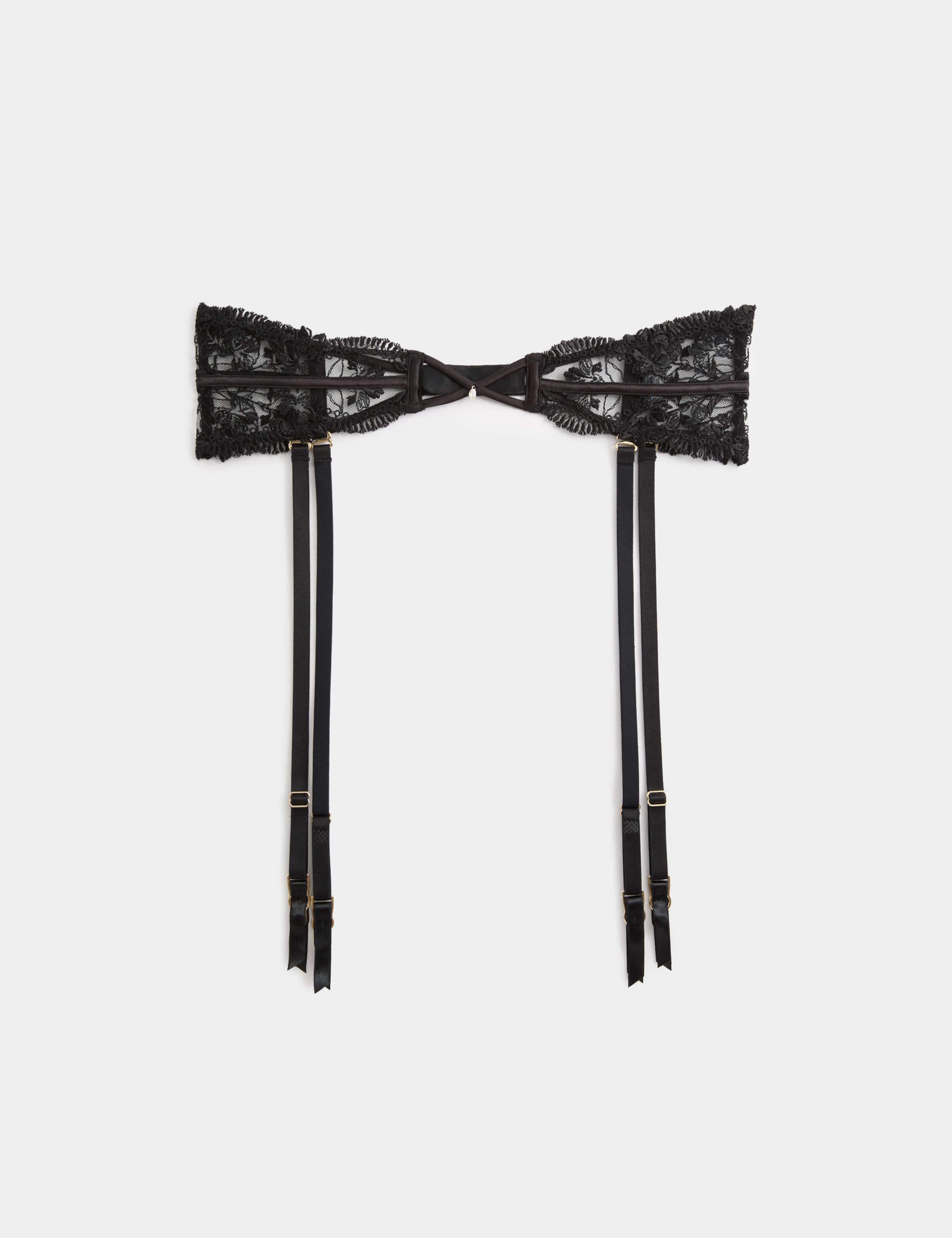 Alessia Embroidery Waspie Suspender 2 of 8