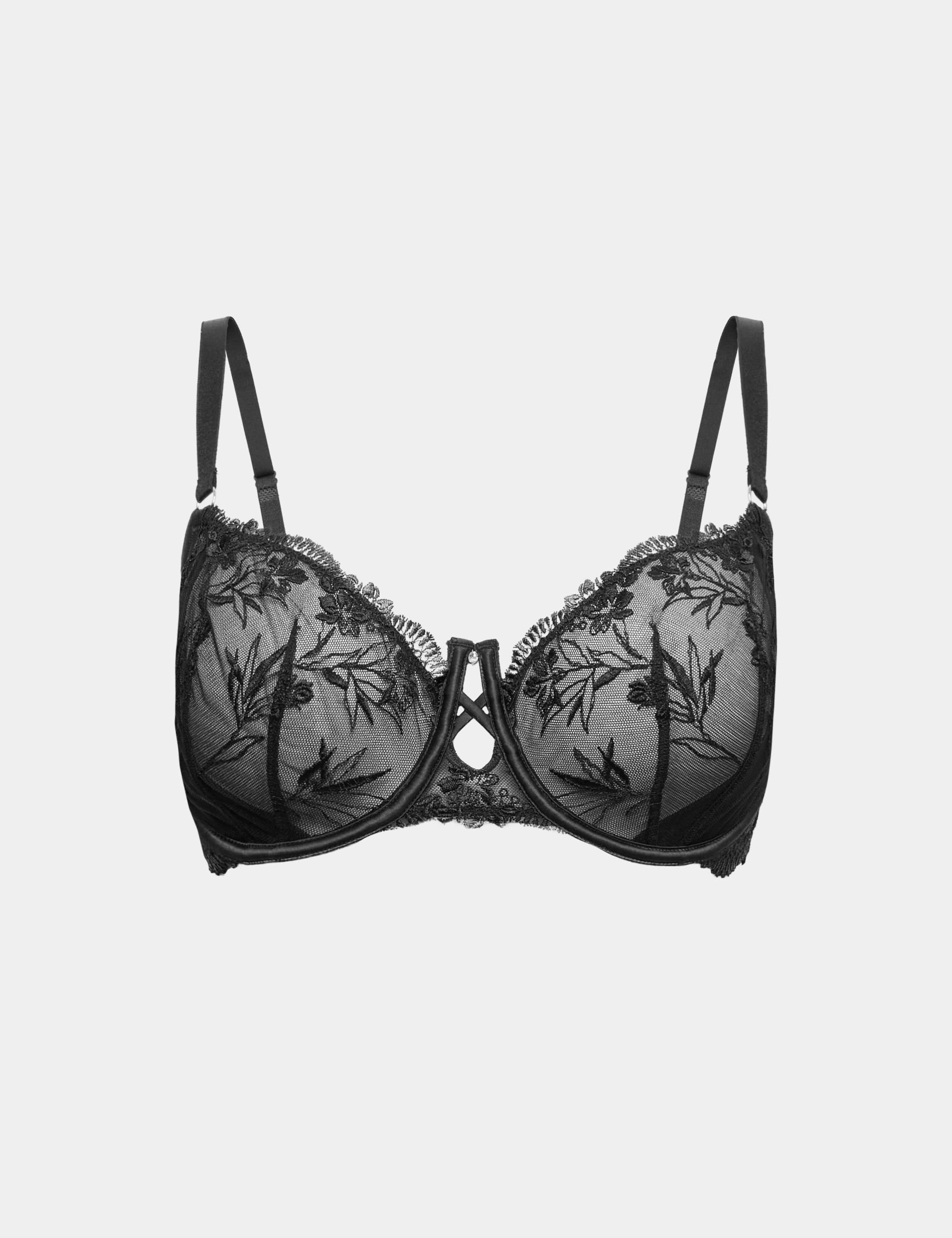 Alessia Embroidery Wired Balcony Bra (F-H) 2 of 6