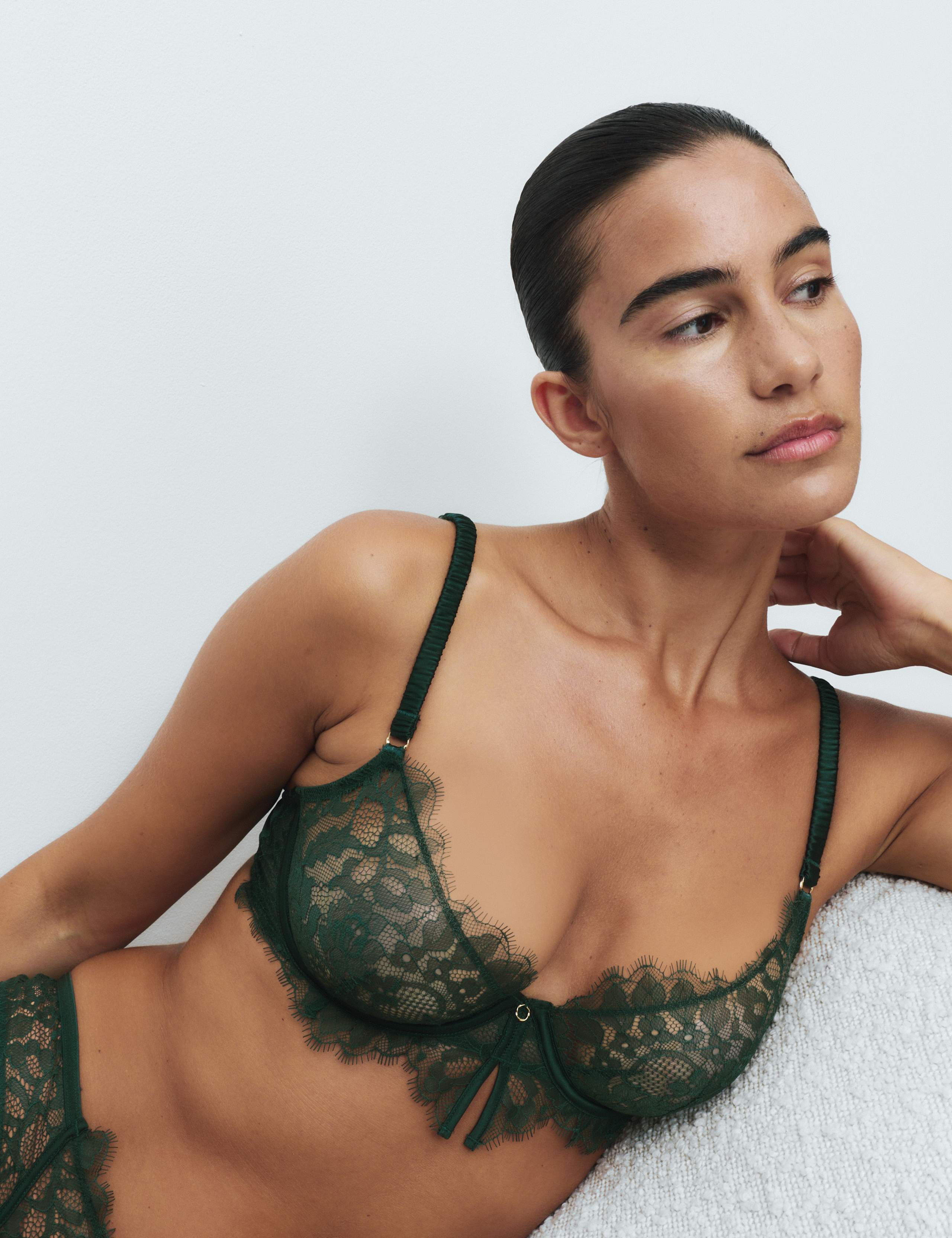 Margot Lace Wired Full Cup Bra A-E 3 of 5