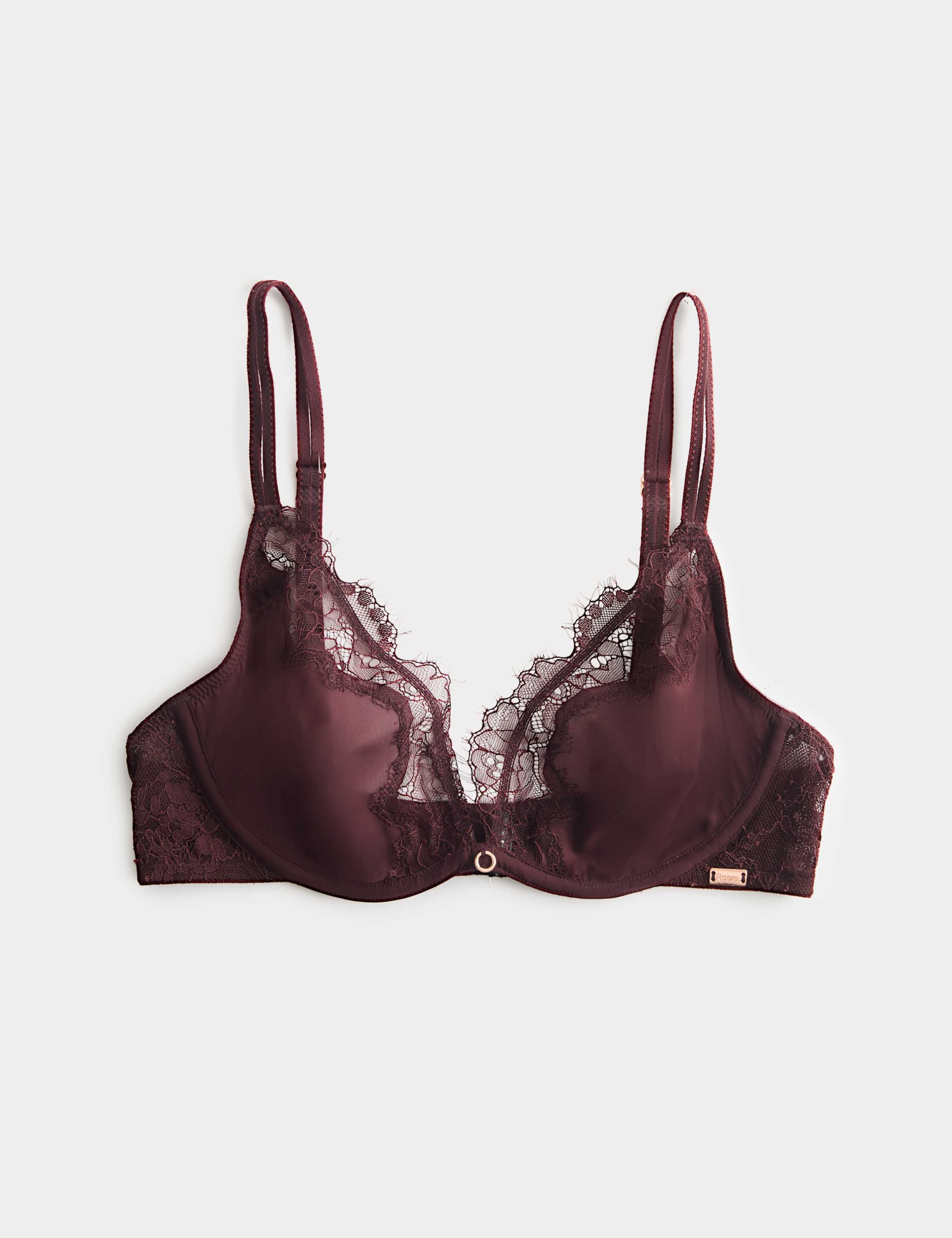 Nolana Lace Wired Plunge Bra (A-E) 1 of 3