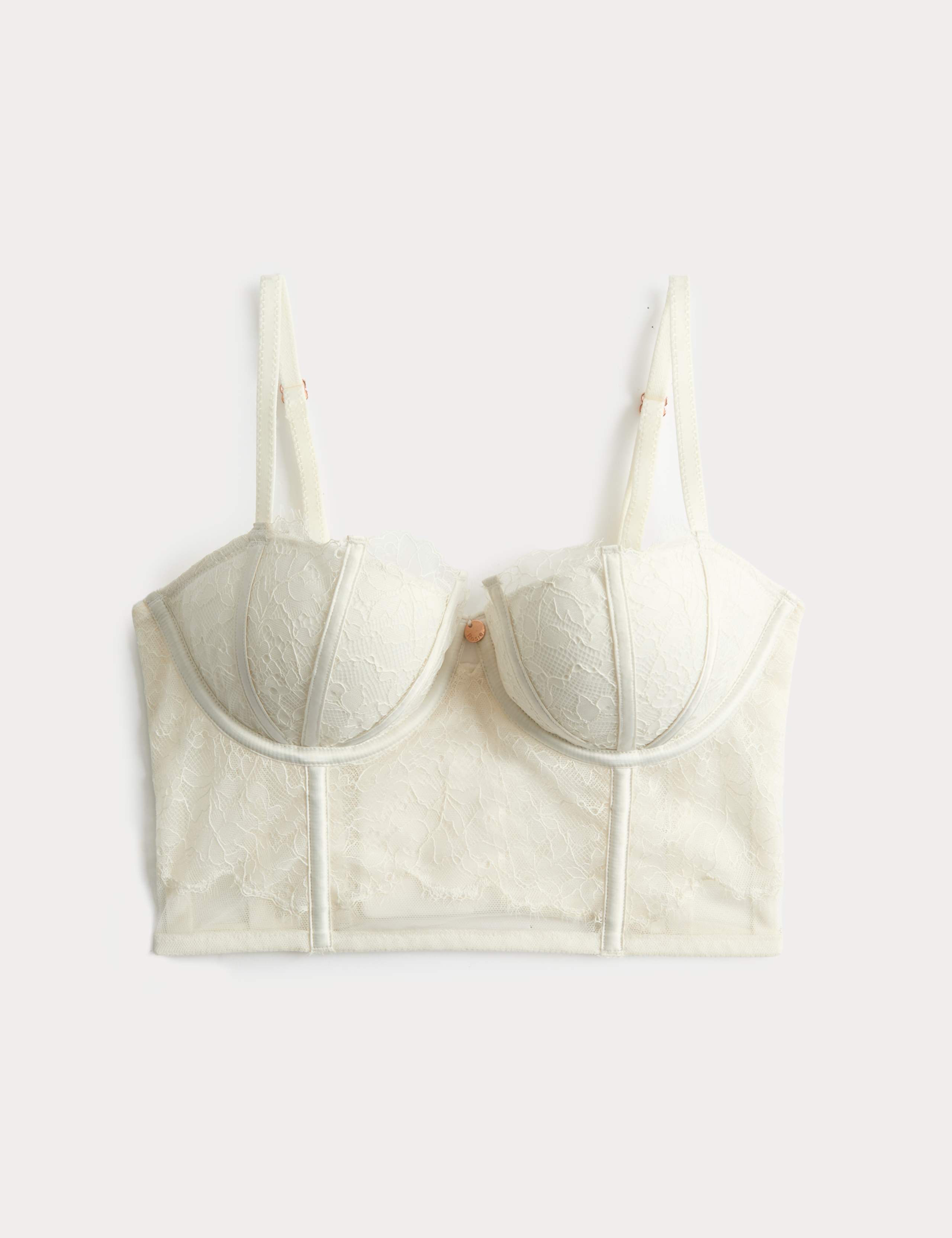 Forget Me Not Lace Balconette Corset A-DD 2 of 7