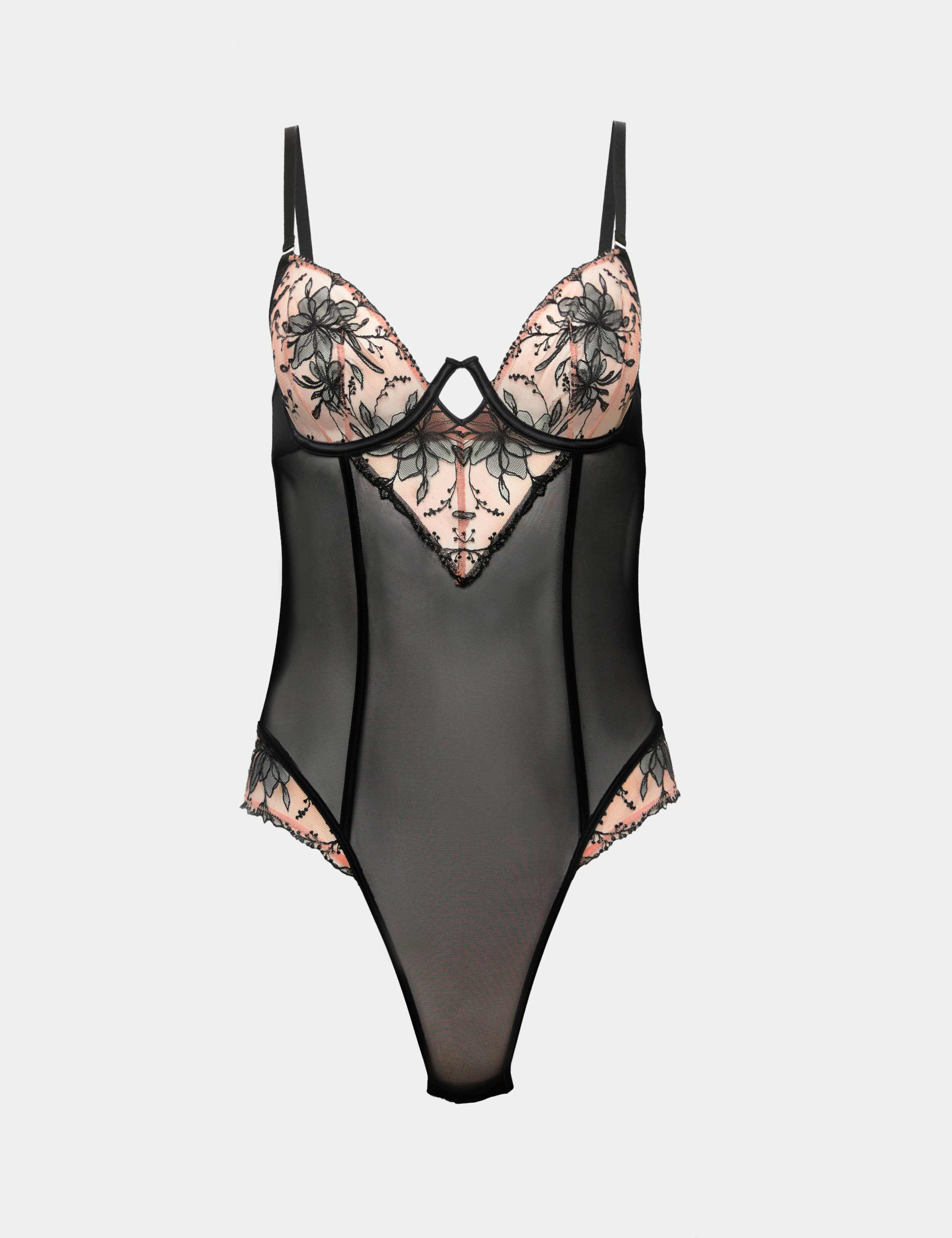 Isabella Floral Mesh Wired Body (A-E) 2 of 5