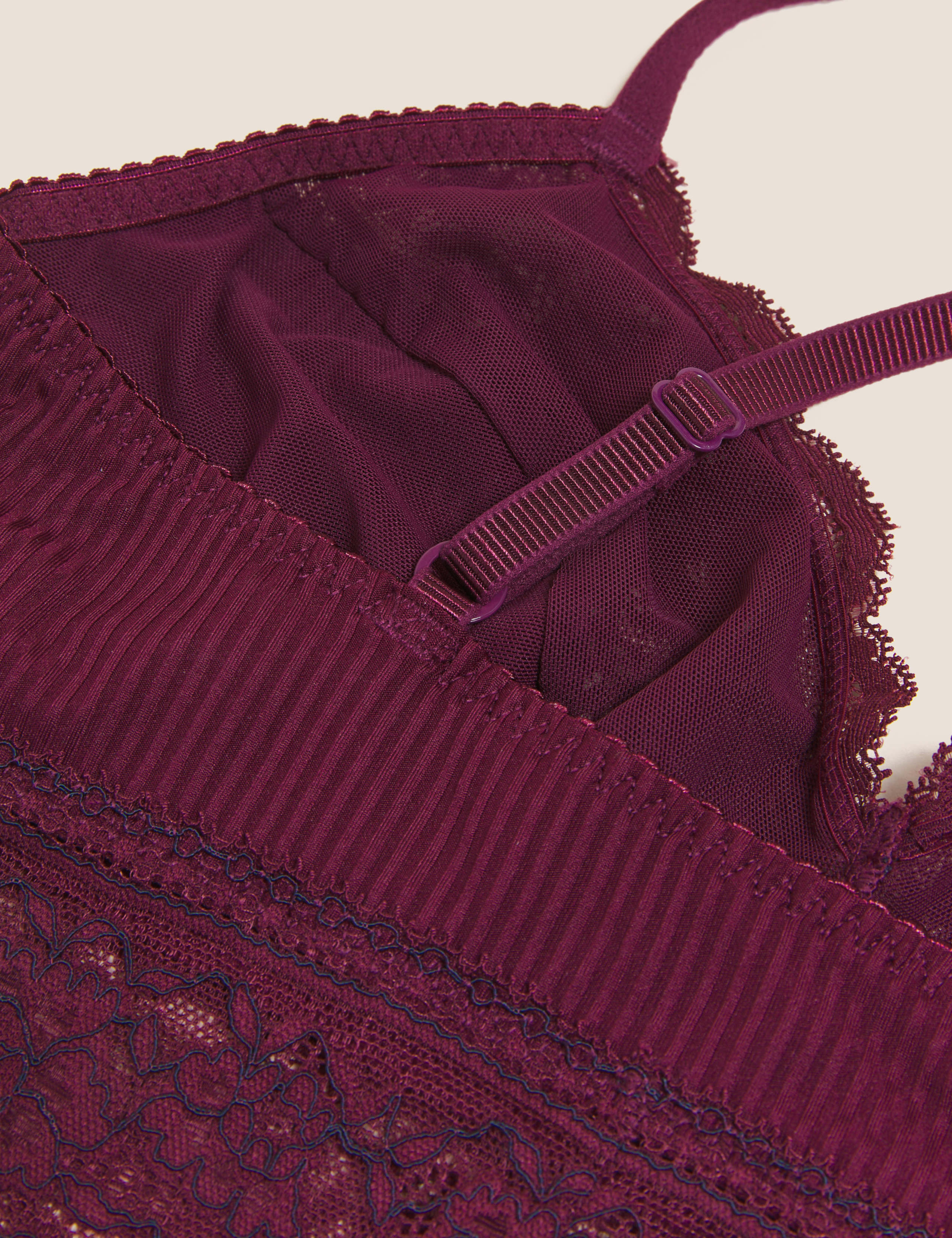 Lace Trim Non Wired Bralette 6 of 6