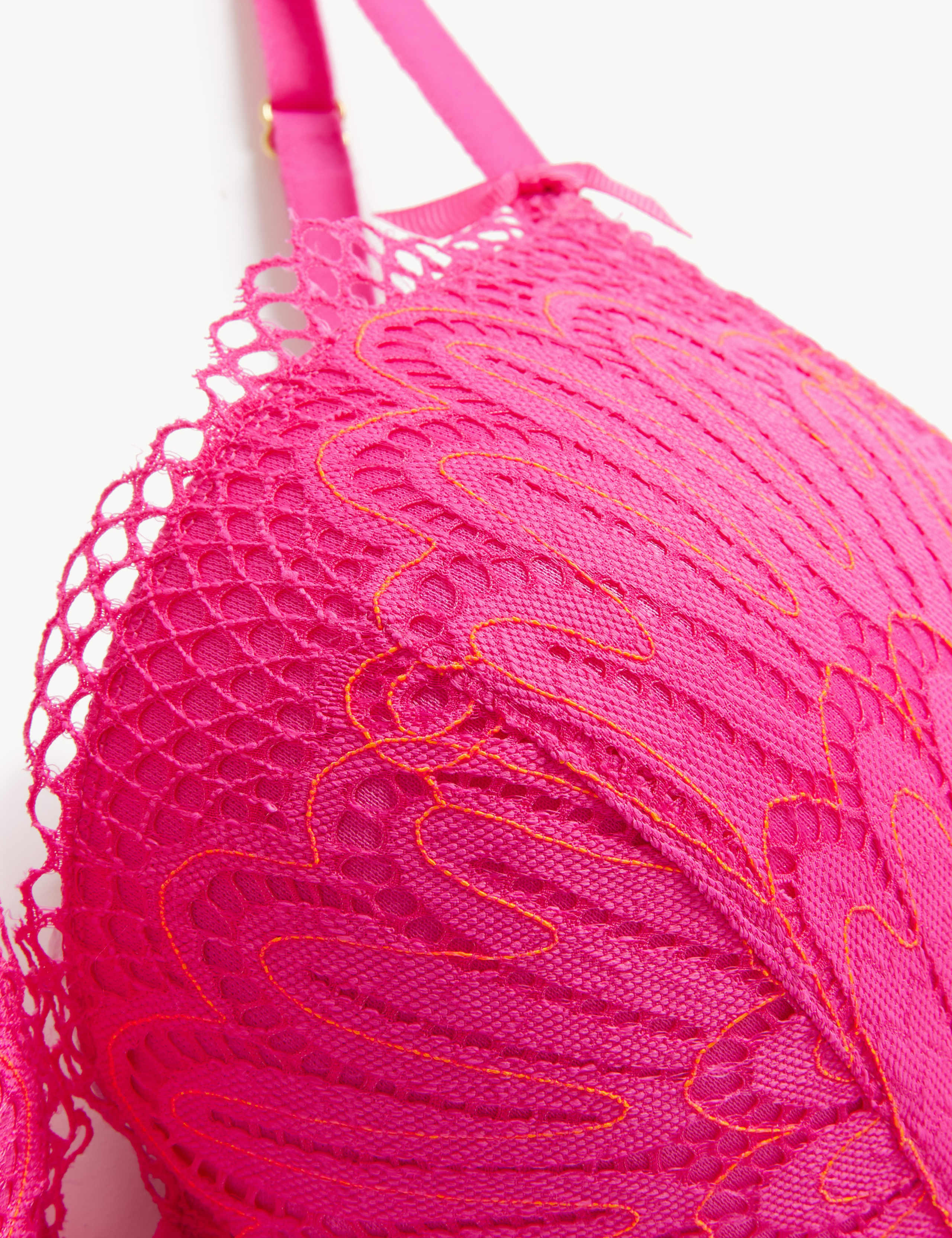 Nova Lace Wired Push-Up Bra A-D 7 of 8