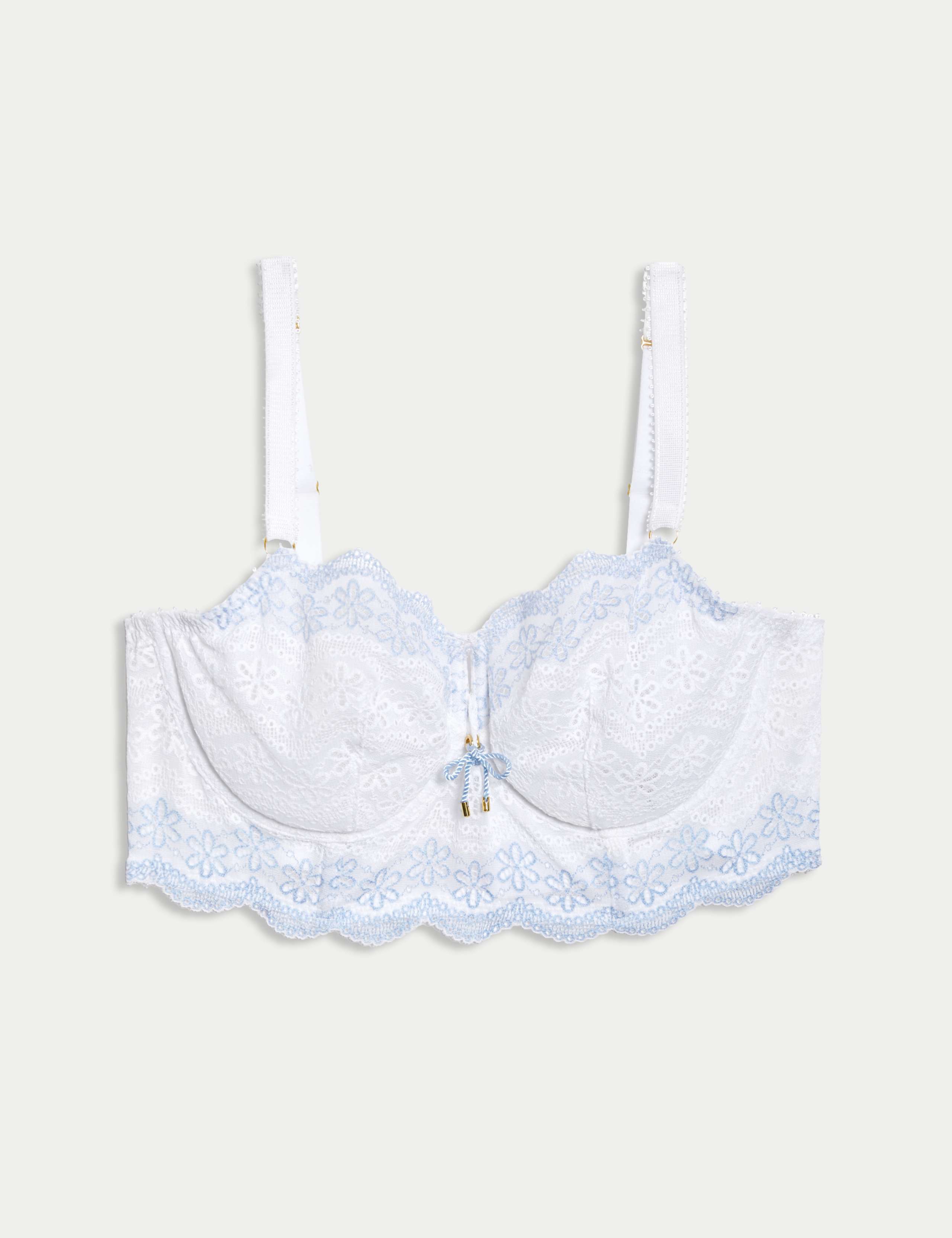 Lova Lace Wired Longline Balcony Bra (F-H) 2 of 7