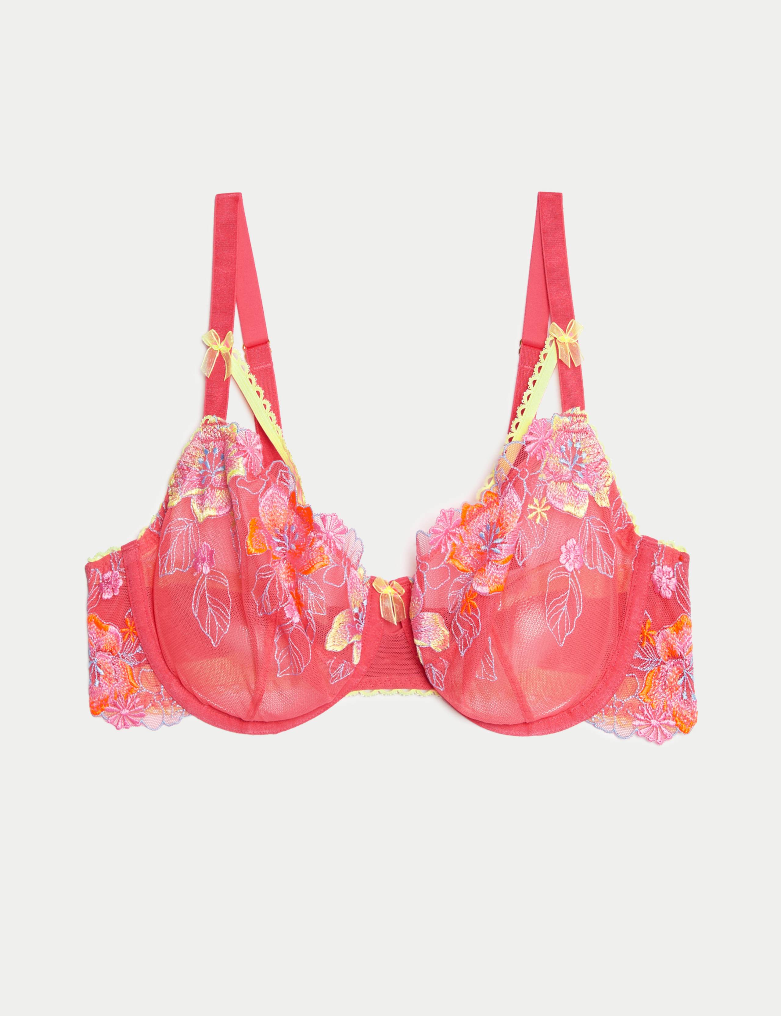 Josefine Embroidered Wired Balcony Bra (A-E) 2 of 7