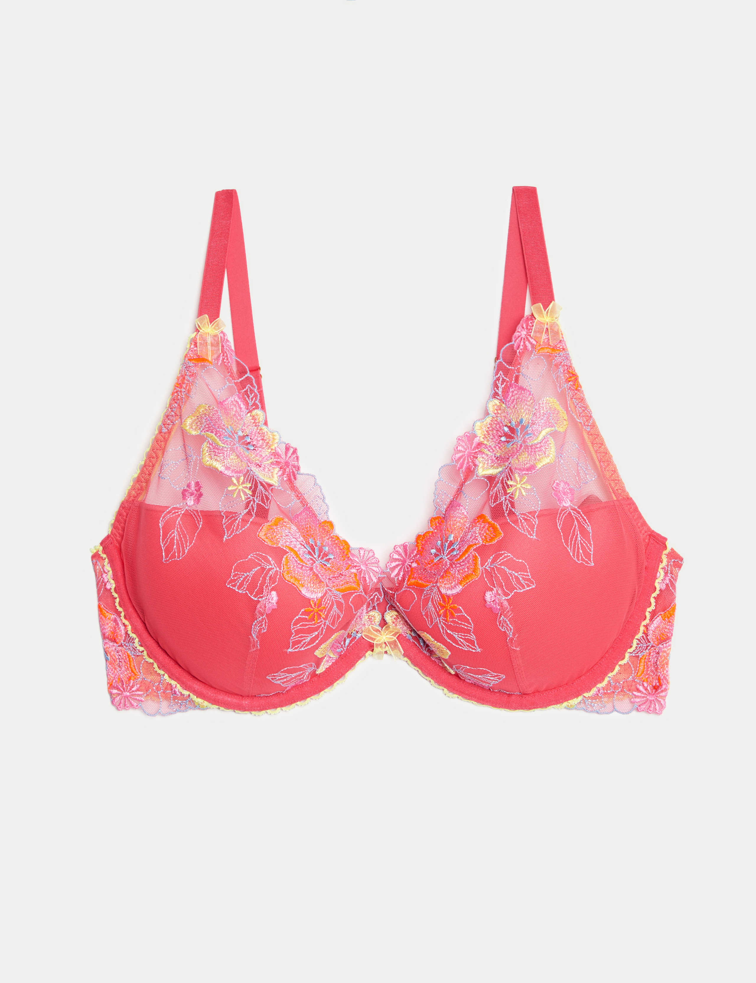 Josefine Embroidered Wired Plunge Bra (A-E) 2 of 7