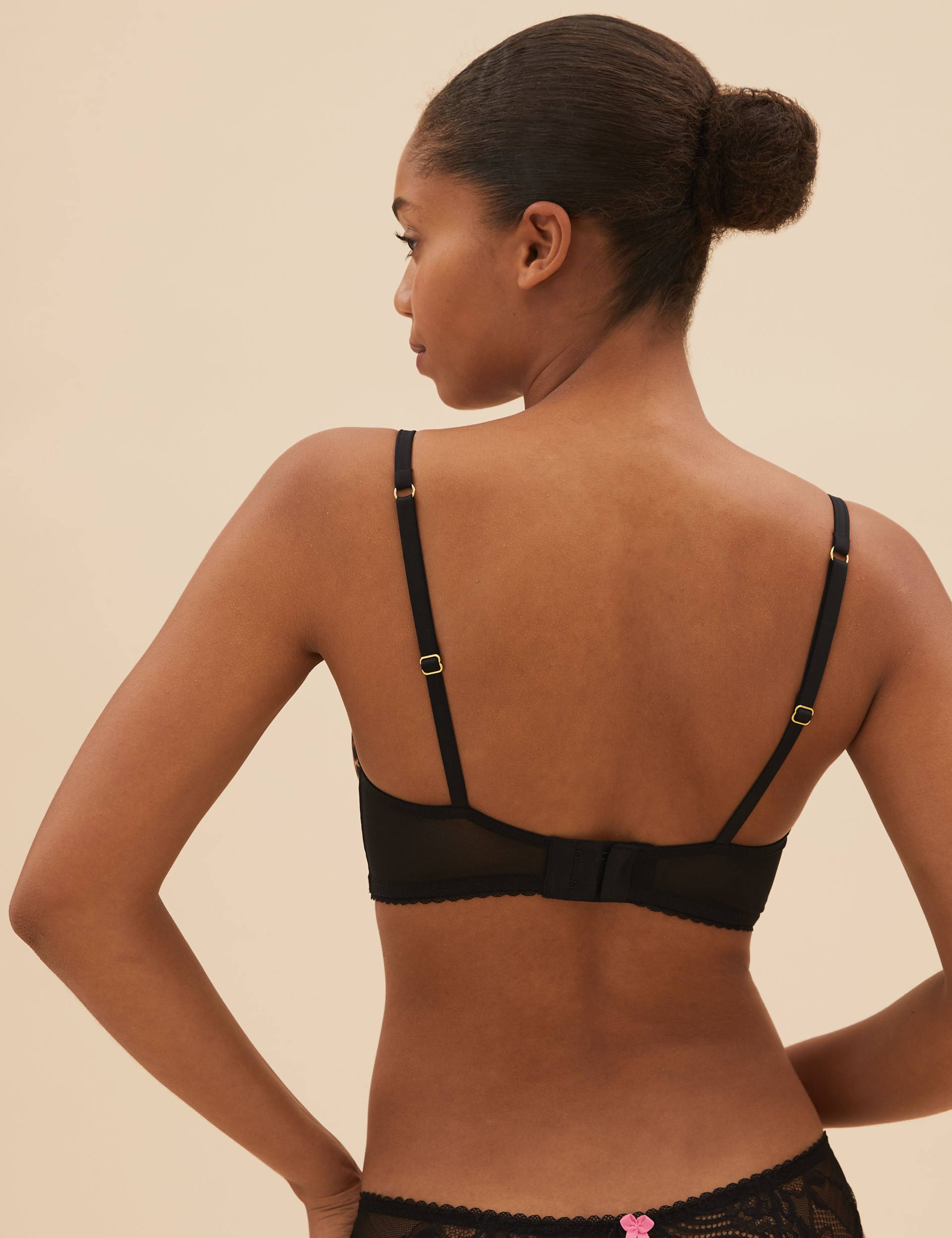 Animal Print Balcony Bra A-E 4 of 8