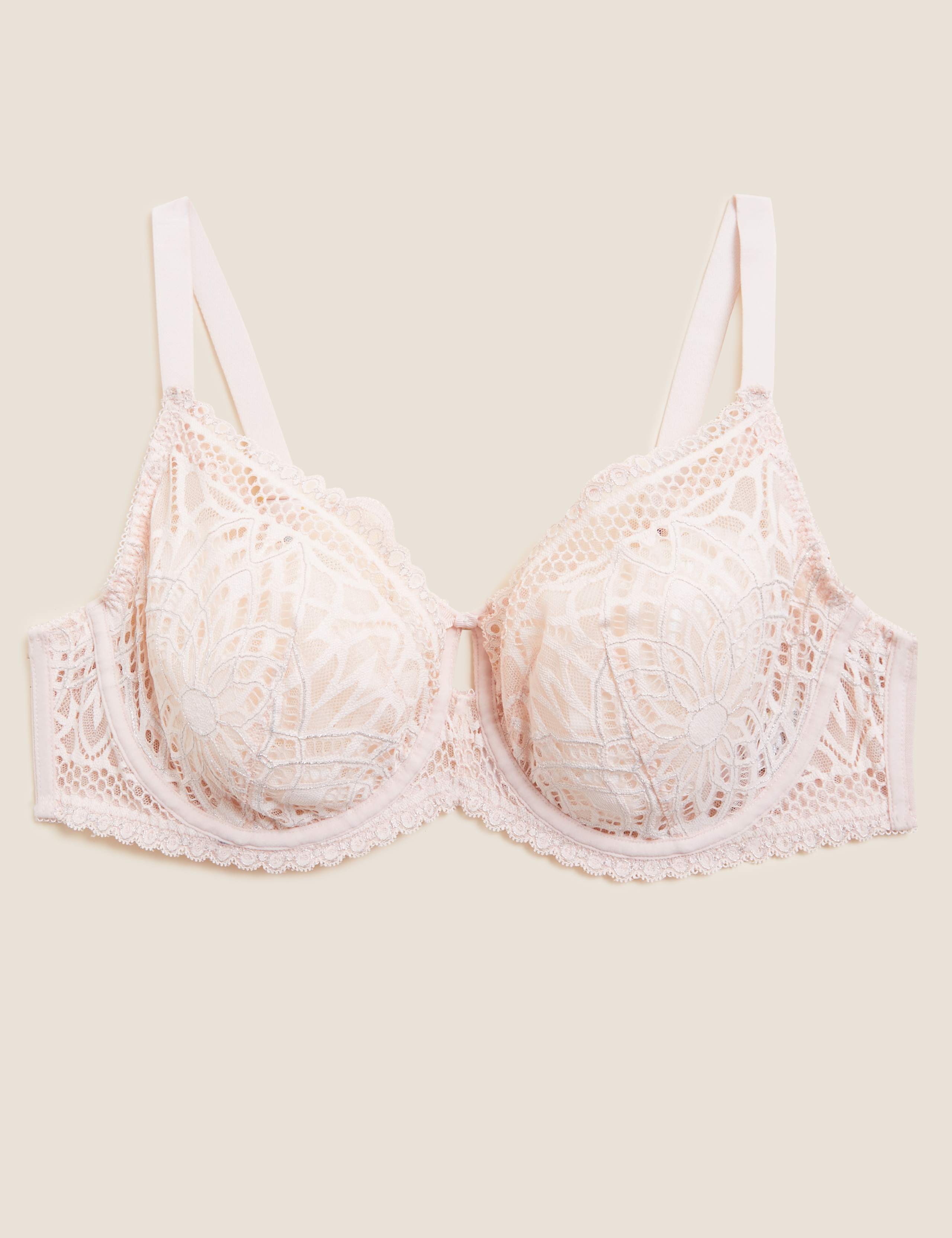 Joy Lace Non Padded Full Cup Bra F-H 2 of 8