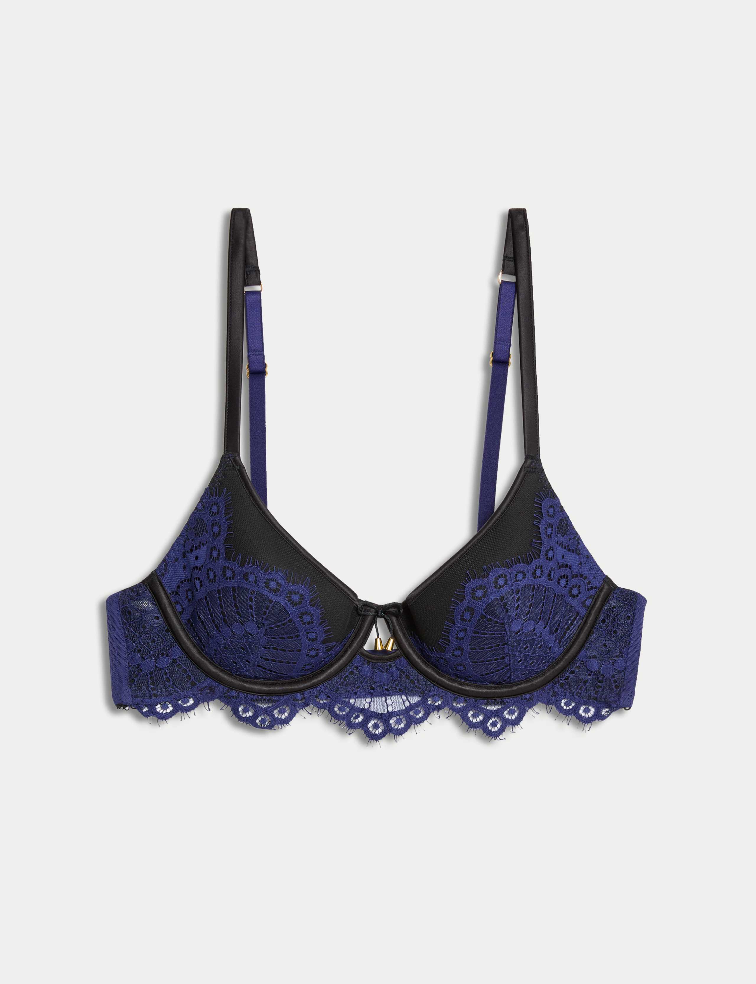 Christelle Lace Wired Demi Cup Bra (A-E) 2 of 7