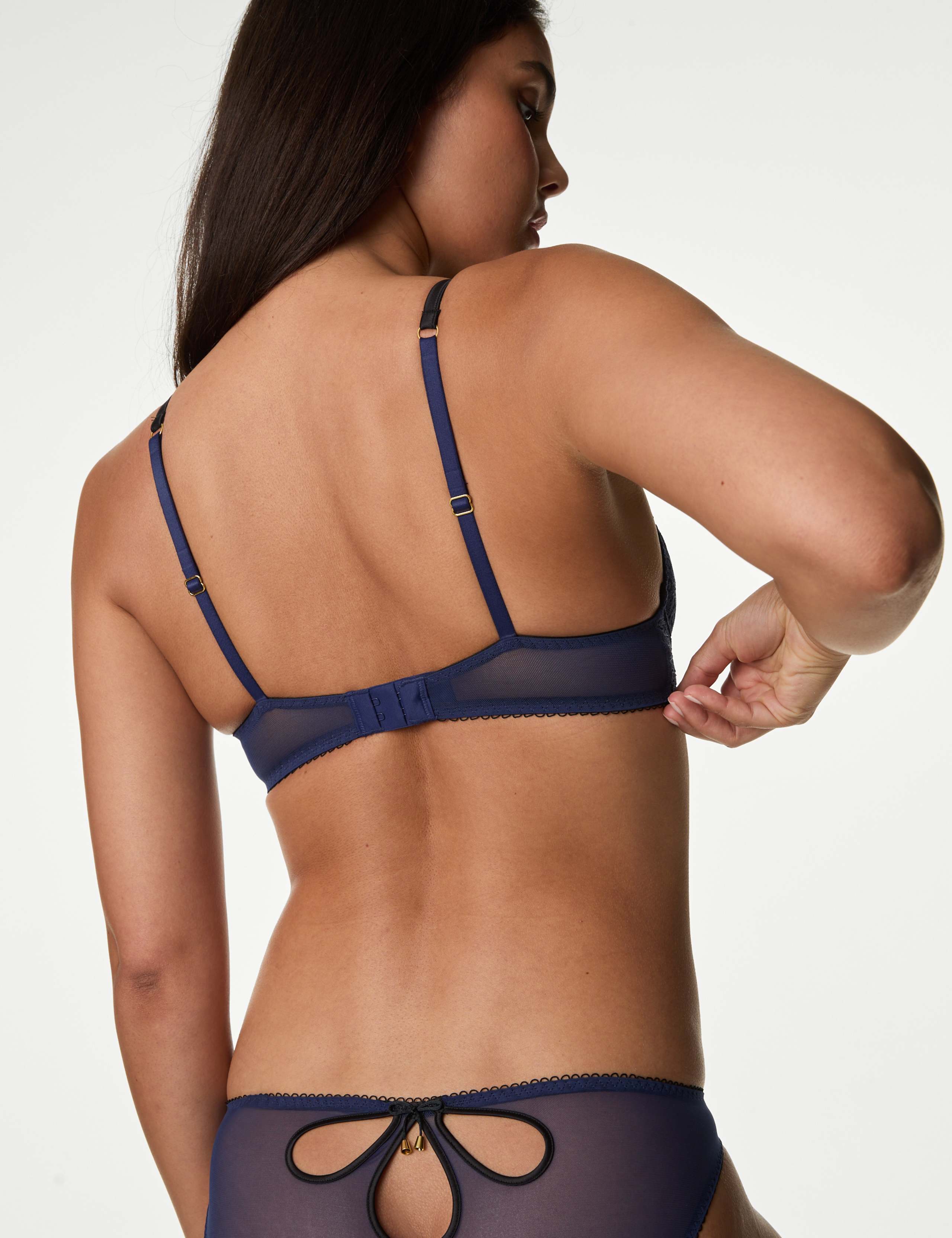 Christelle Lace Wired Plunge Bra (A-E) 4 of 7