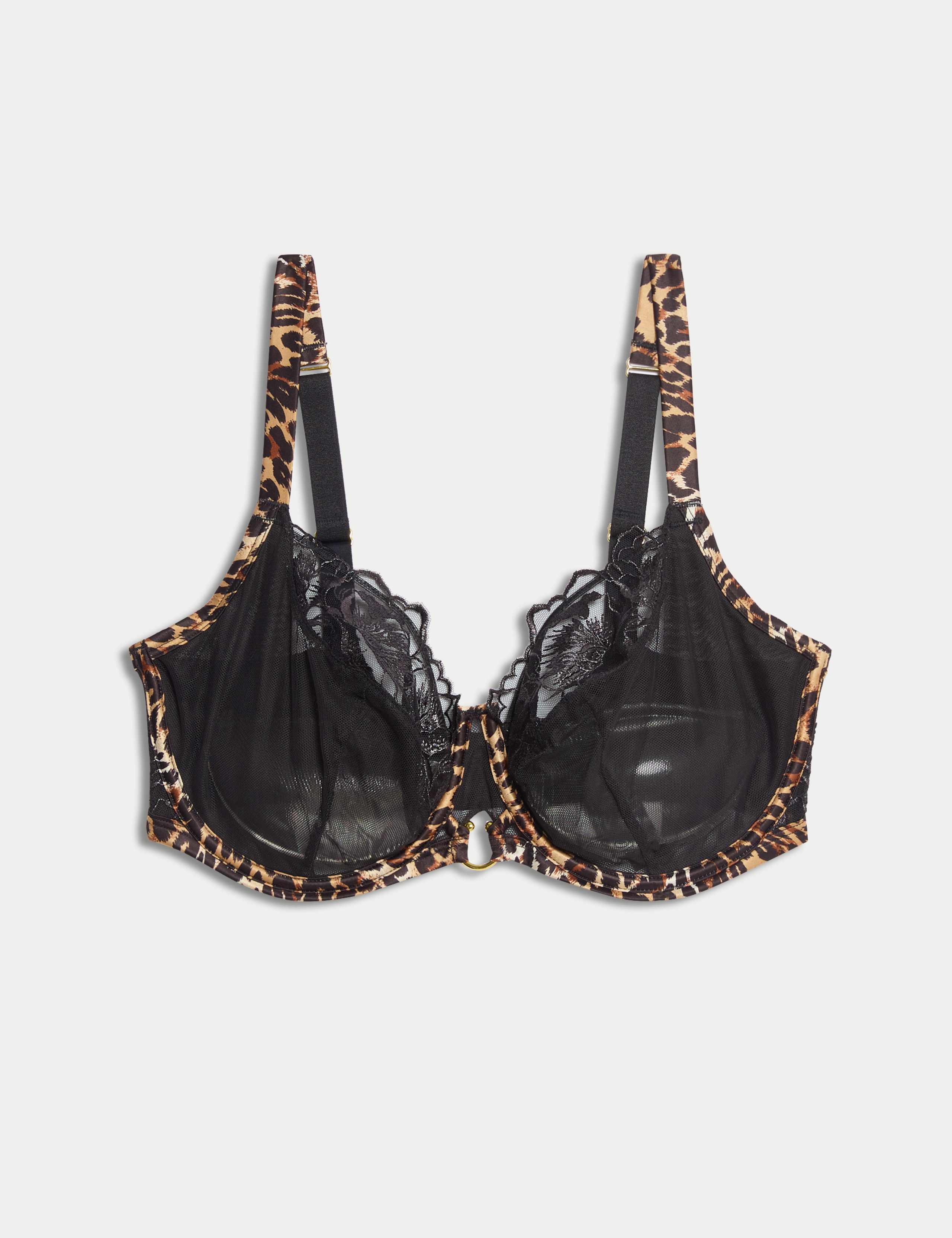 Gala Embroidery Wired Balcony Bra (F-H) 2 of 7