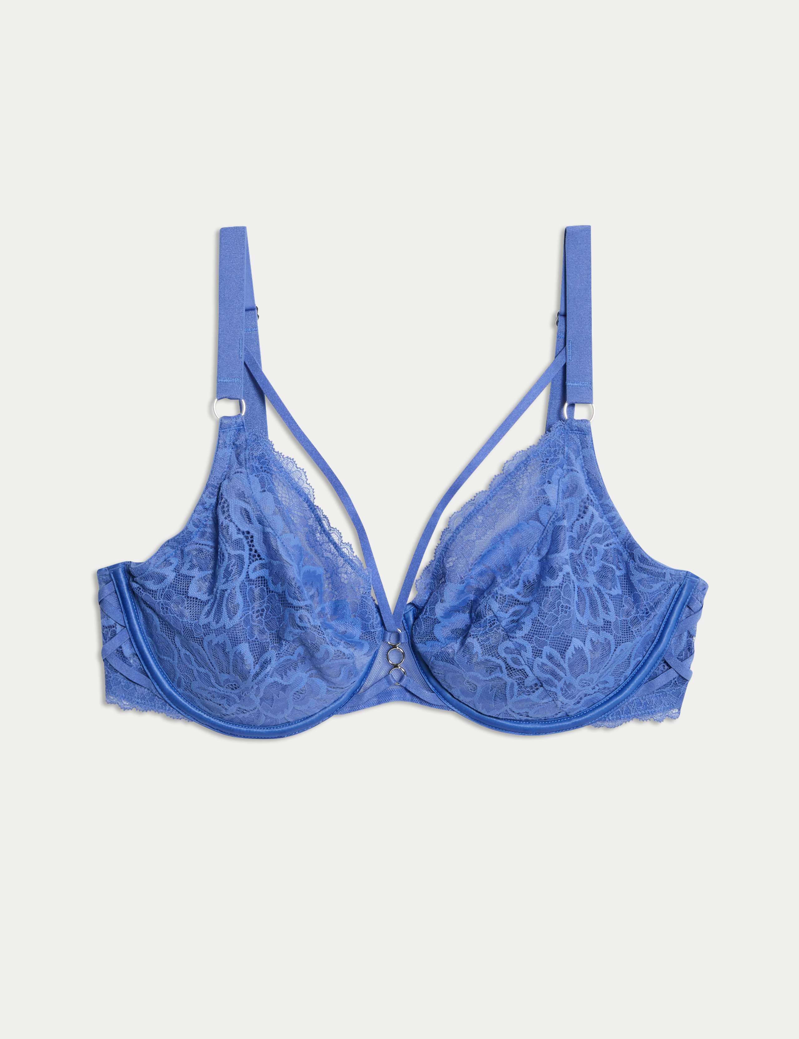 Lindy Lace Wired Plunge Bra (F-H) 2 of 9