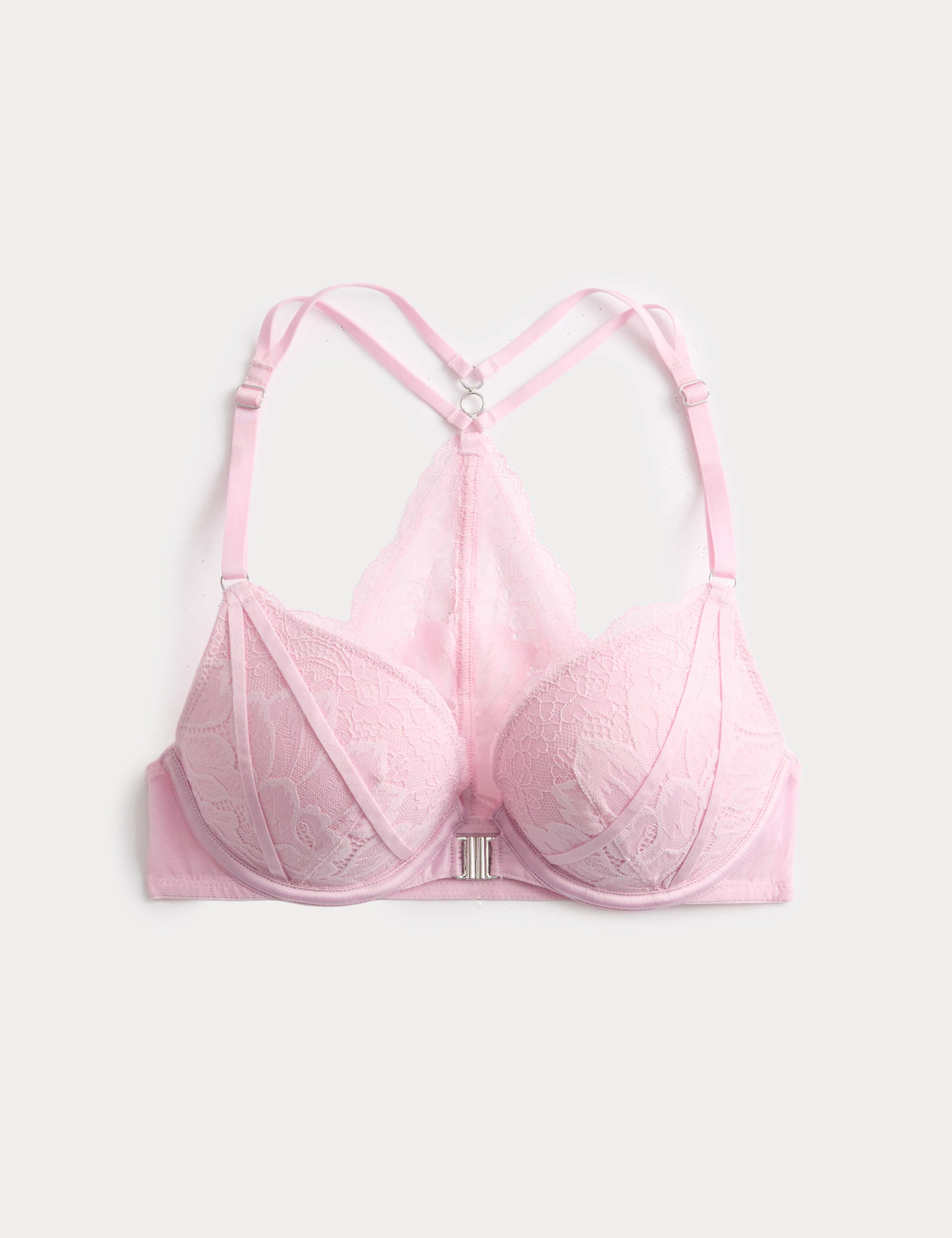 Lindy Lace Wired Push-Up Plunge Bra A-E 2 of 6