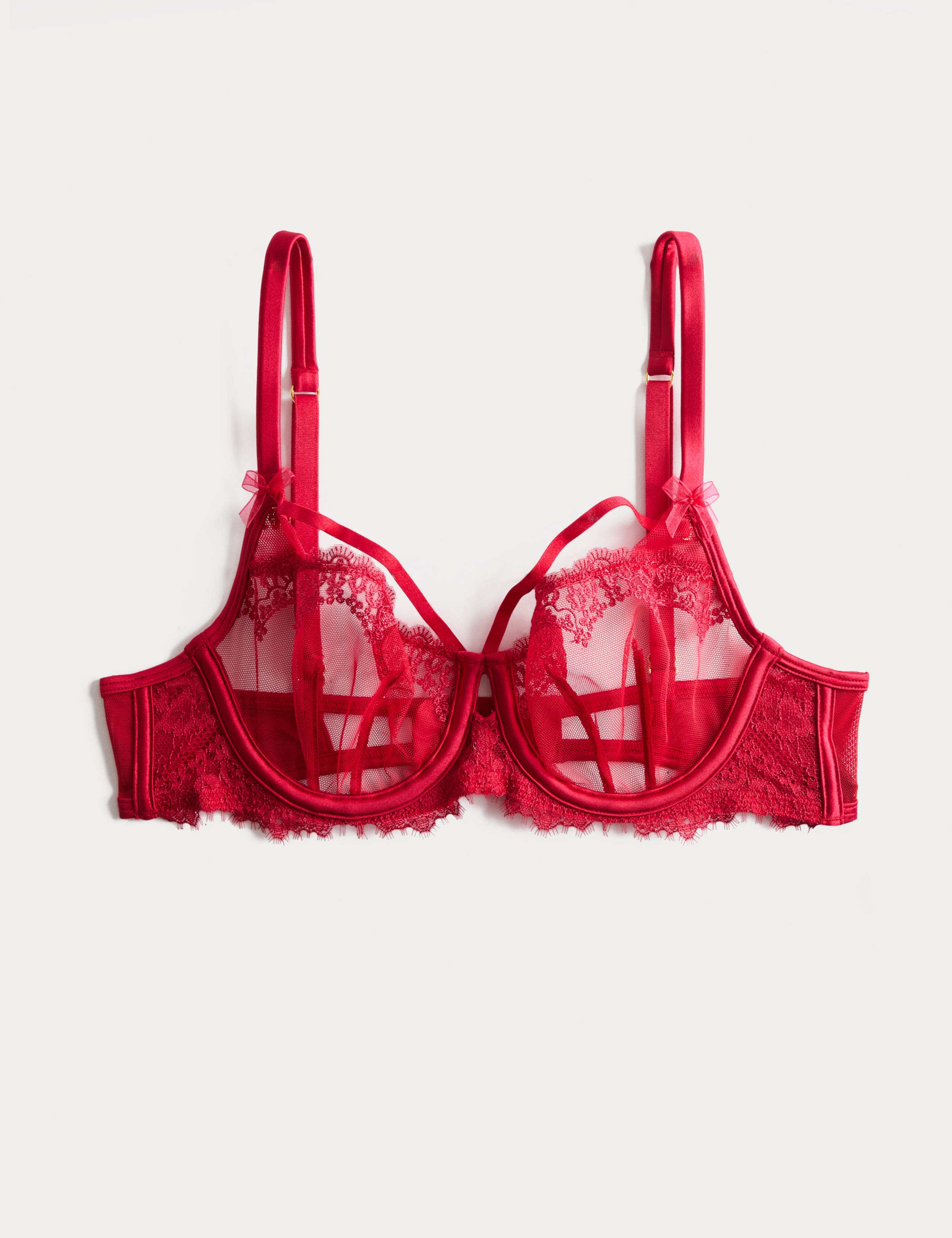 Magda Embroidery Wired Balcony Bra A-E 2 of 7