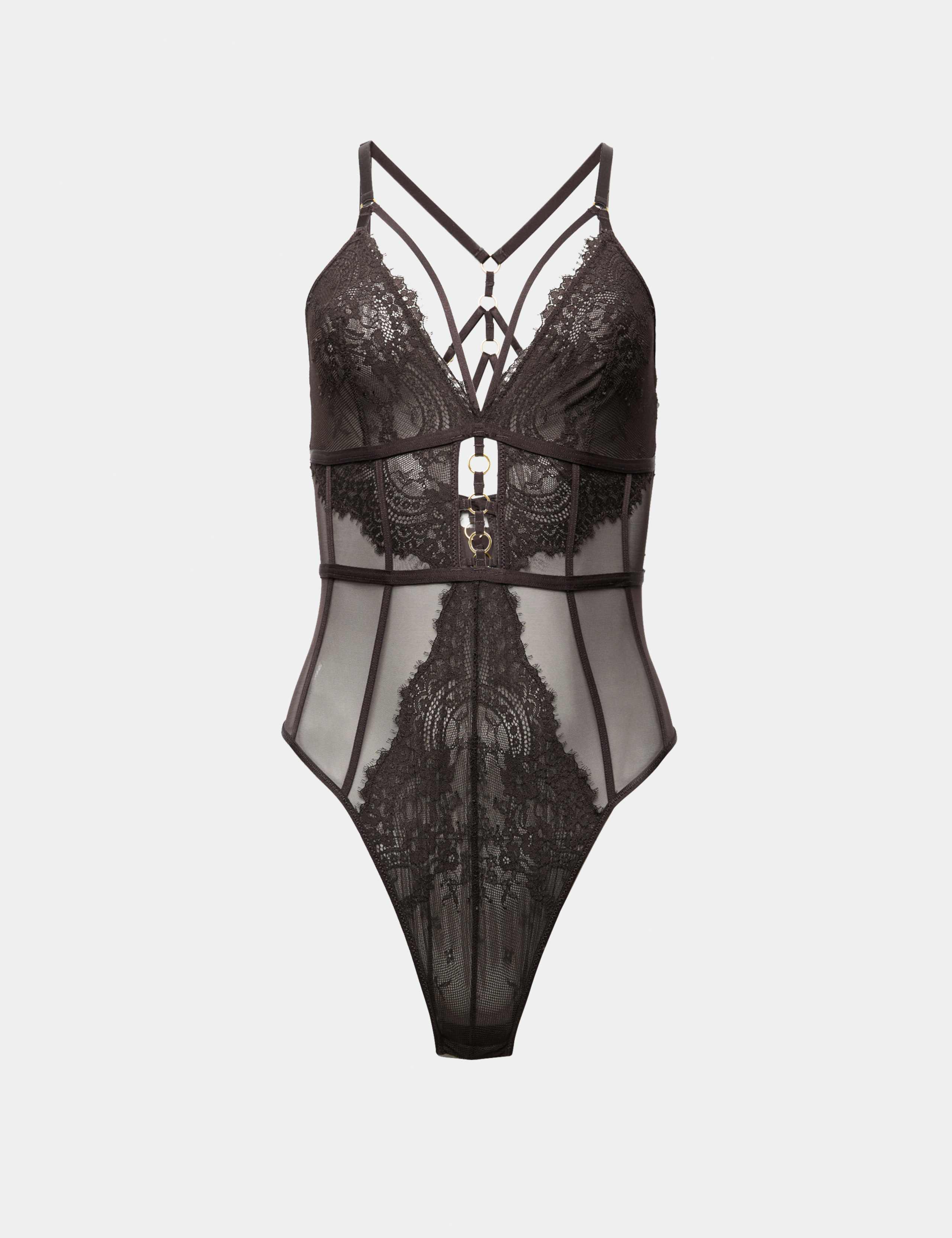 Magda Mesh & Lace Body 2 of 6