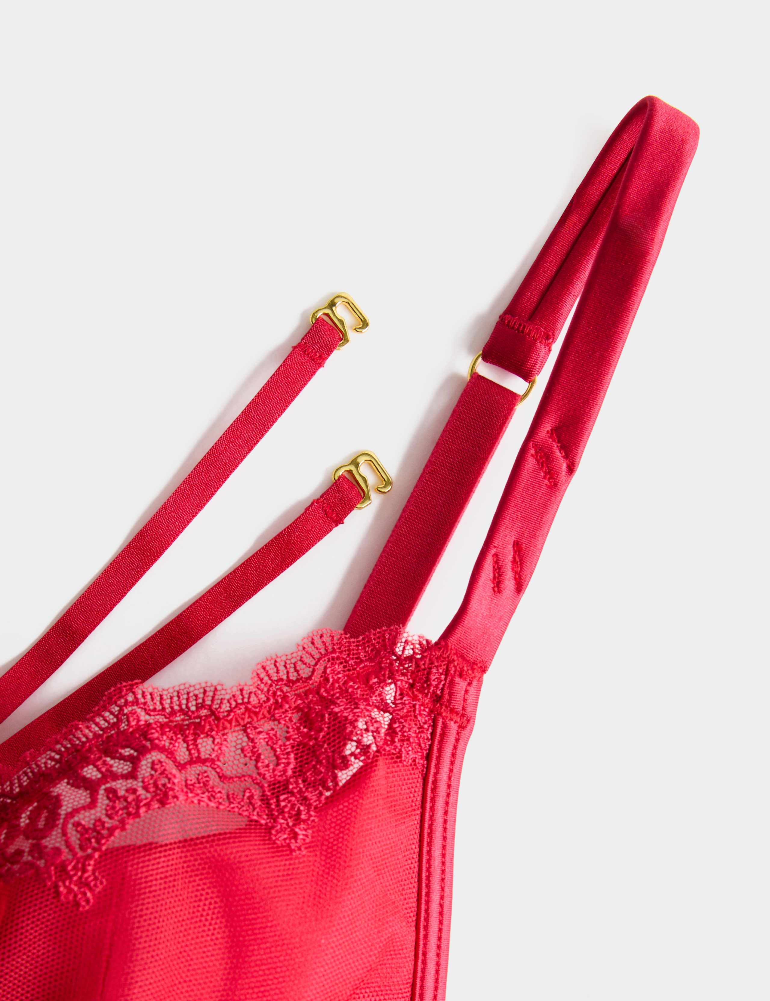 Magda Embroidery Wired Plunge Bra A-E 7 of 7