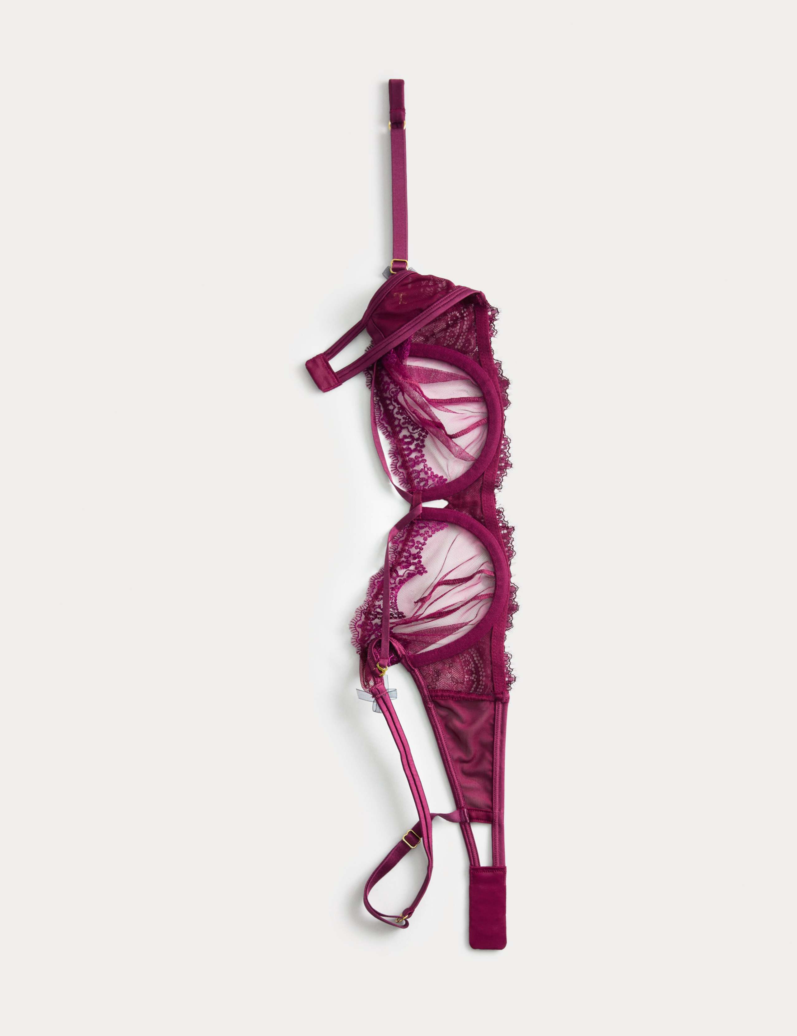 Magda Embroidery Wired Balcony Bra (A-E) 4 of 4