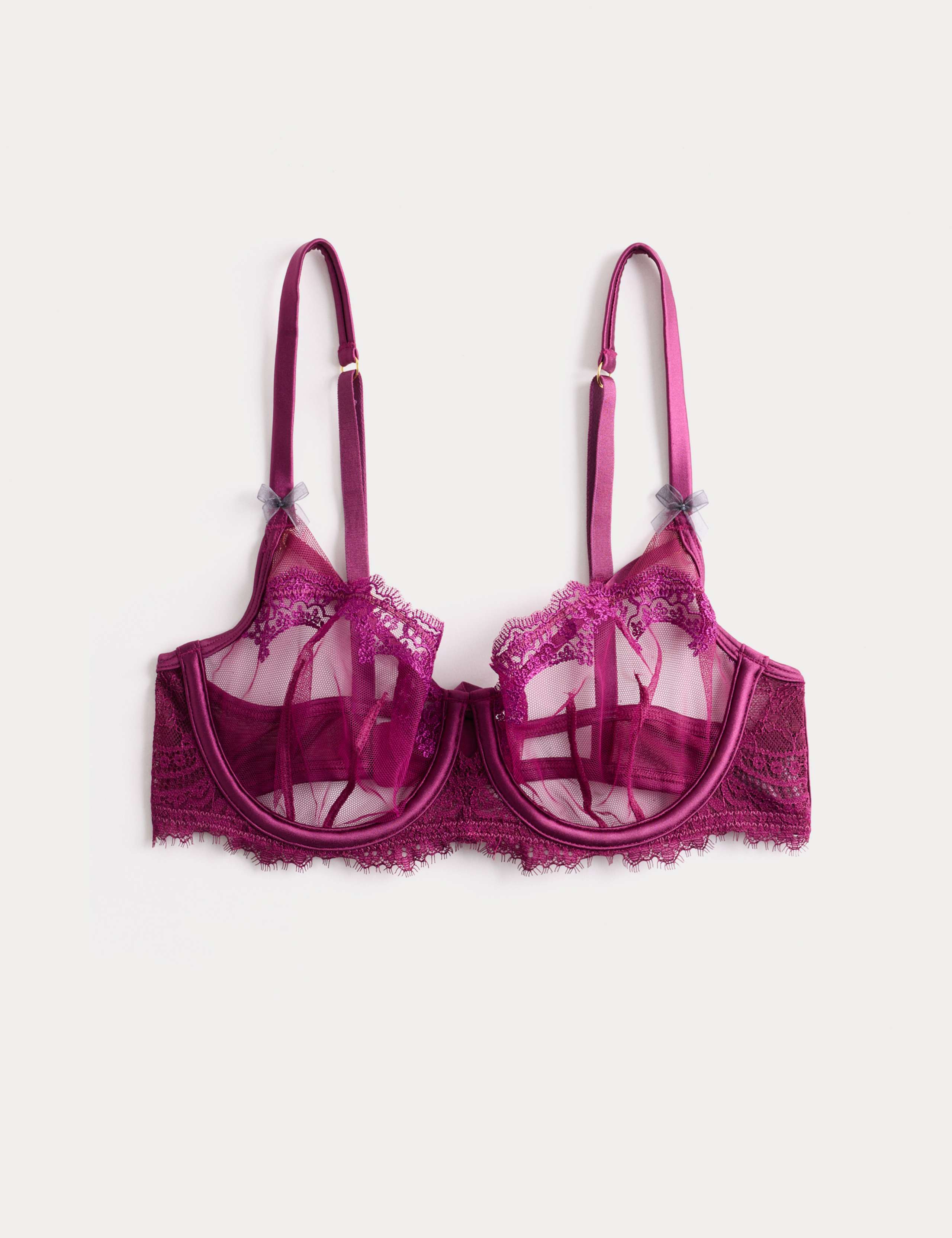 Magda Embroidery Wired Balcony Bra (A-E) 1 of 3